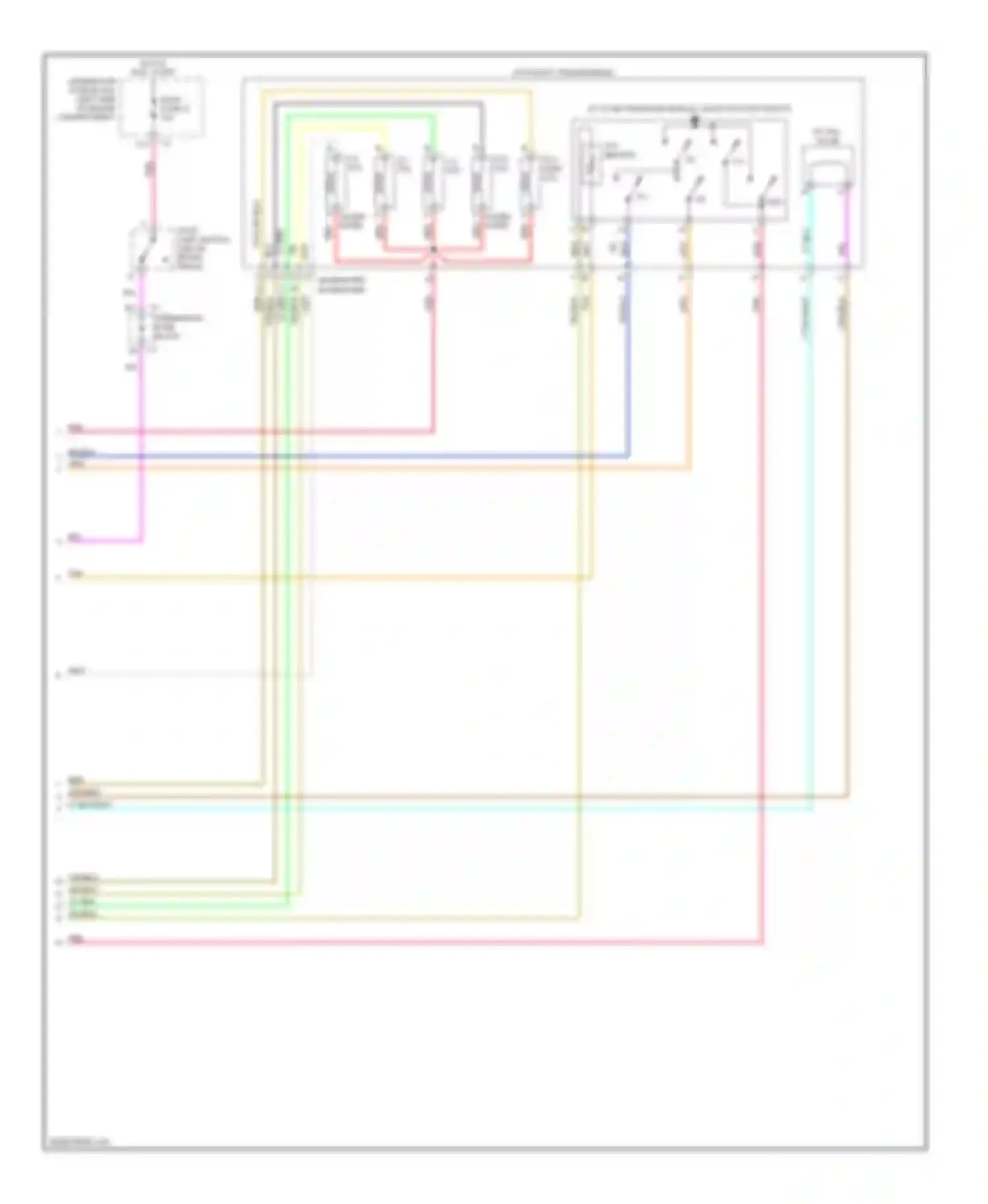 Wiring diagram org/blk for Chevrolet Chevy Express G2500  (1996-2012) (73 of 135)