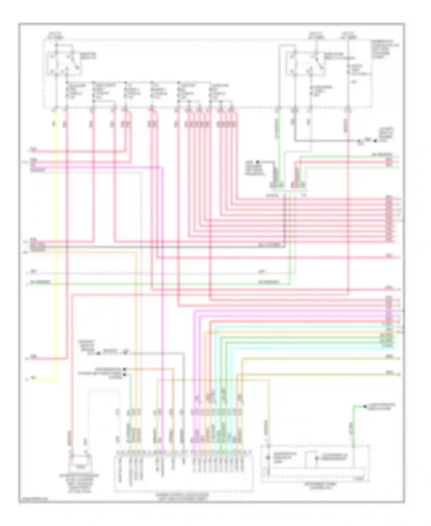 Wiring diagram snsr 1 fuse 46 for Chevrolet Chevy Express G2500  (1996-2012) (1 of 2)