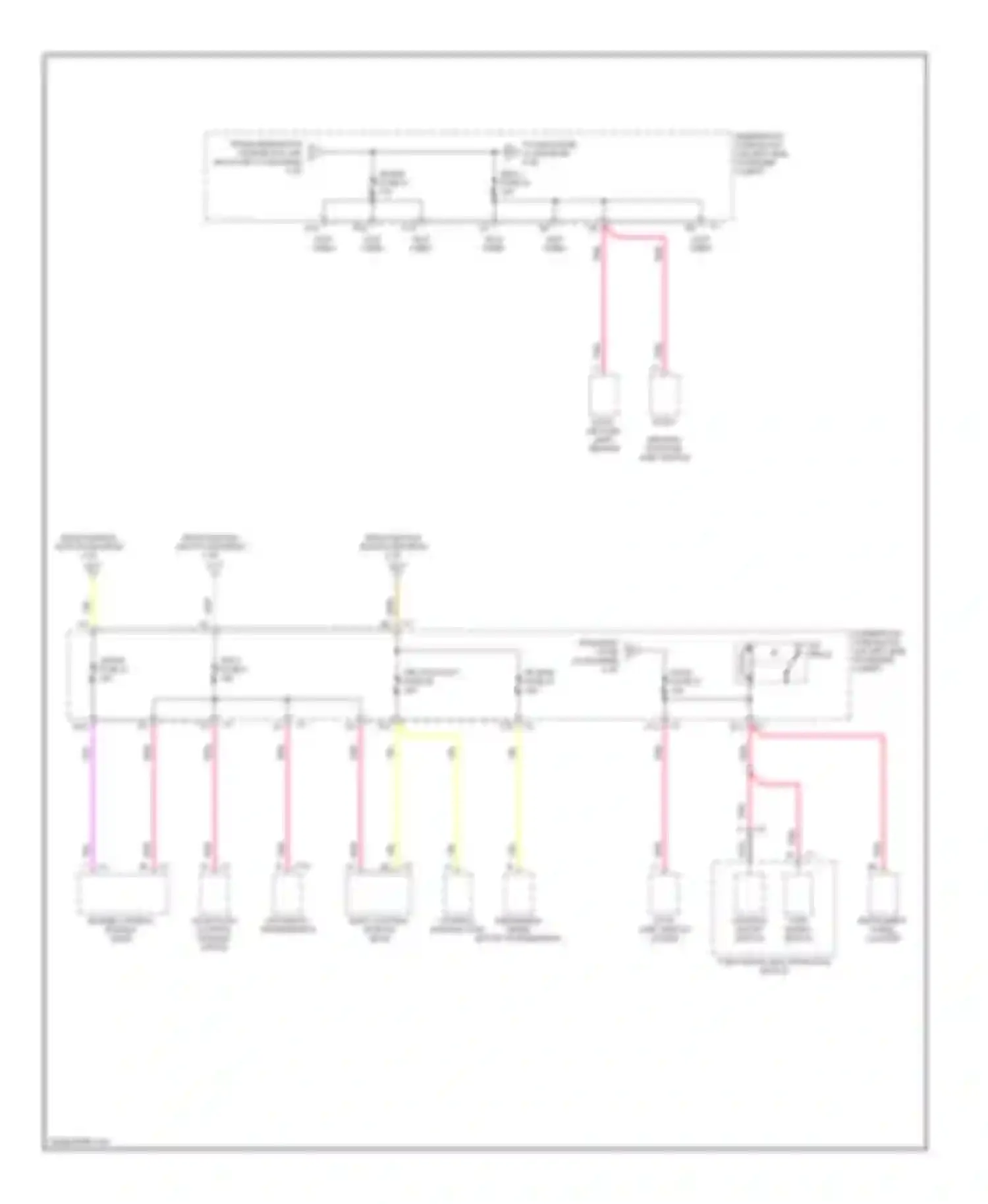 Wiring diagram turn signal switch for Chevrolet Chevy Express G2500  (1996-2012) (4 of 8)