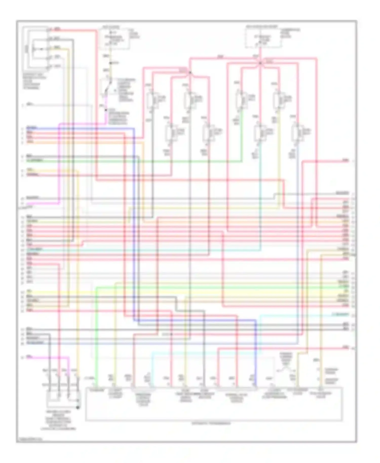 Chevy Express G3500 Chevrolet  (1996-2012): Wiring diagram engine performance 5.7l (vin r)s (2 of 4)