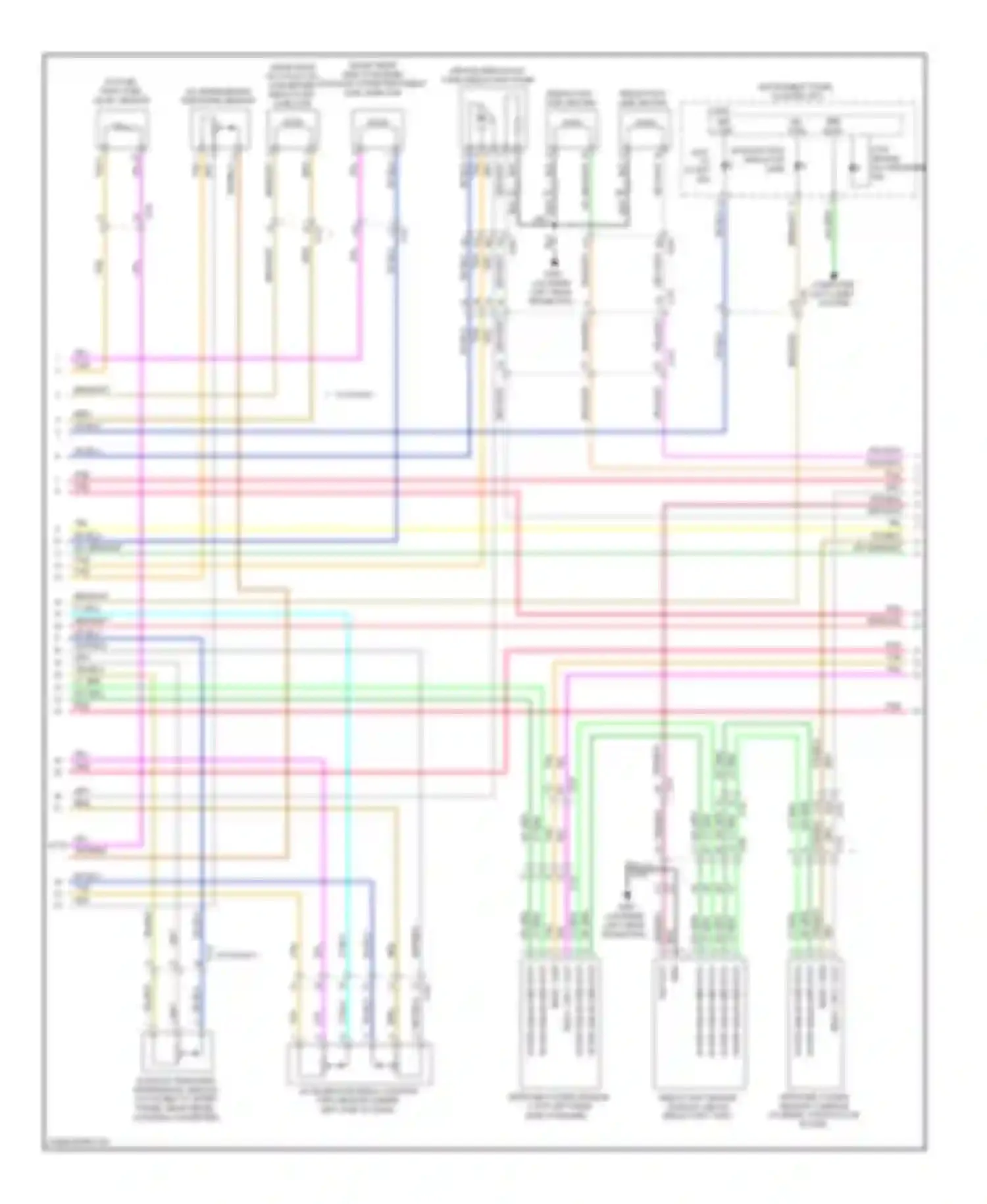 Chevy Express G3500 Chevrolet  (1996-2012): Wiring diagram engine performance 6.6l vin l (2 of 6)