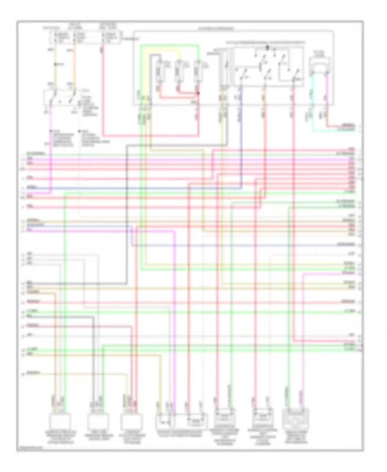Chevy Express G3500 Chevrolet  (1996-2012): Wiring diagram engine performance 8.1l vin gs (3 of 5)