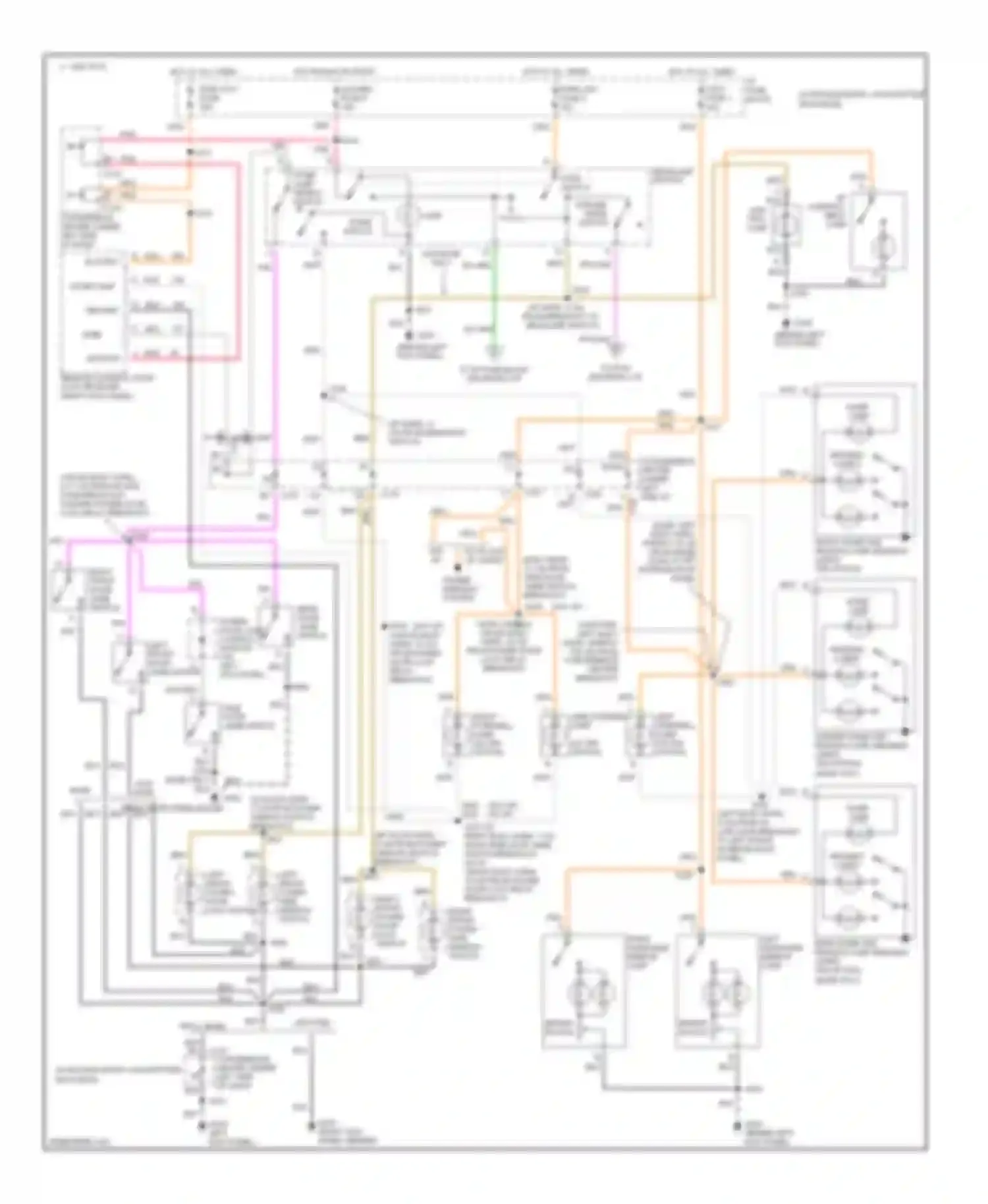 Chevy Express G3500 Chevrolet  (1996-2012): Interior light circuit (2 of 3)