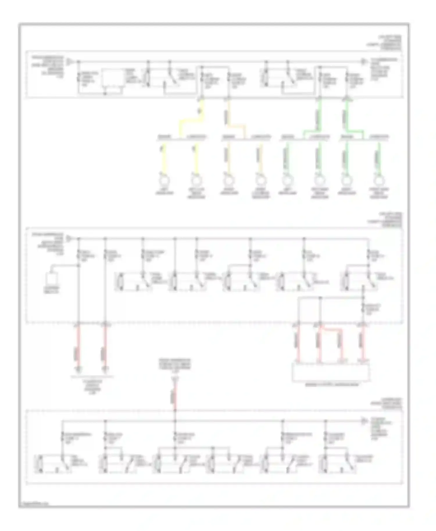 Chevy Express G3500 Chevrolet  (1996-2012): 6.6l vin 2, power distribution circuit (2 of 6)