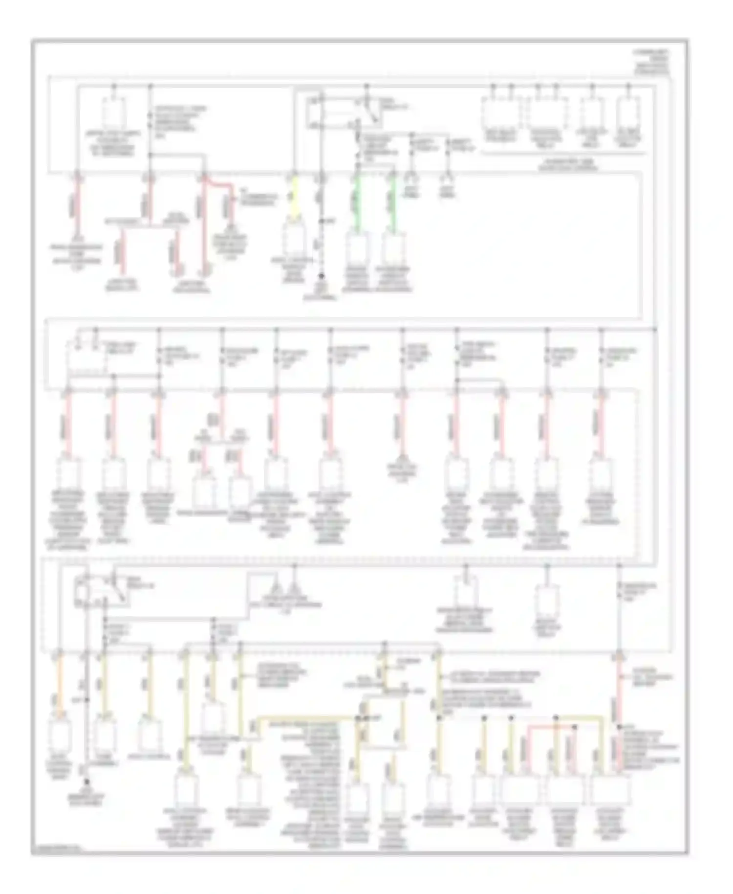 Chevy Express G3500 Chevrolet  (1996-2012): 6.6l vin 6, power distribution circuit (4 of 4)