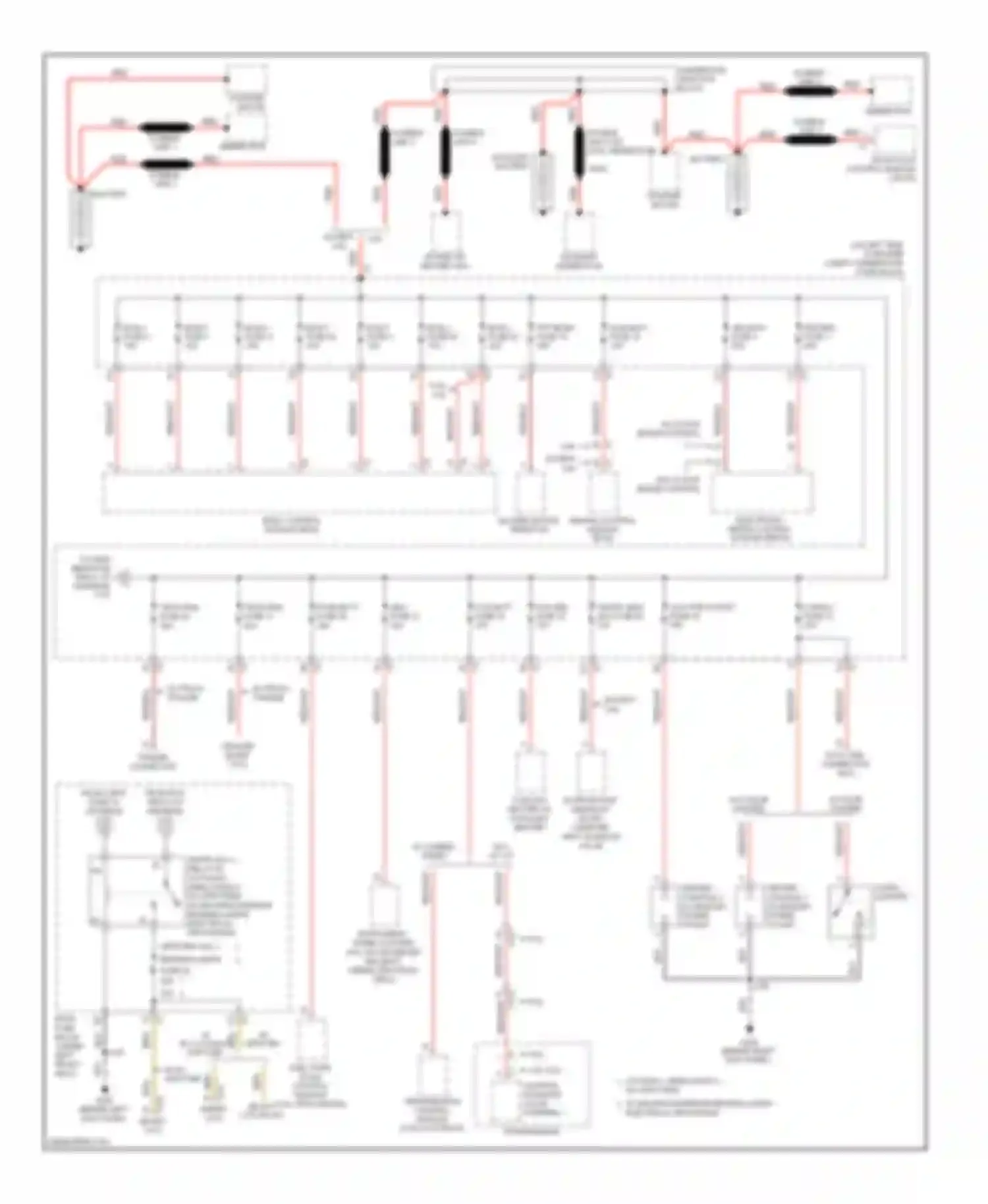 Chevy Express G3500 Chevrolet  (1996-2012): Power distribution circuit (1 of 5)