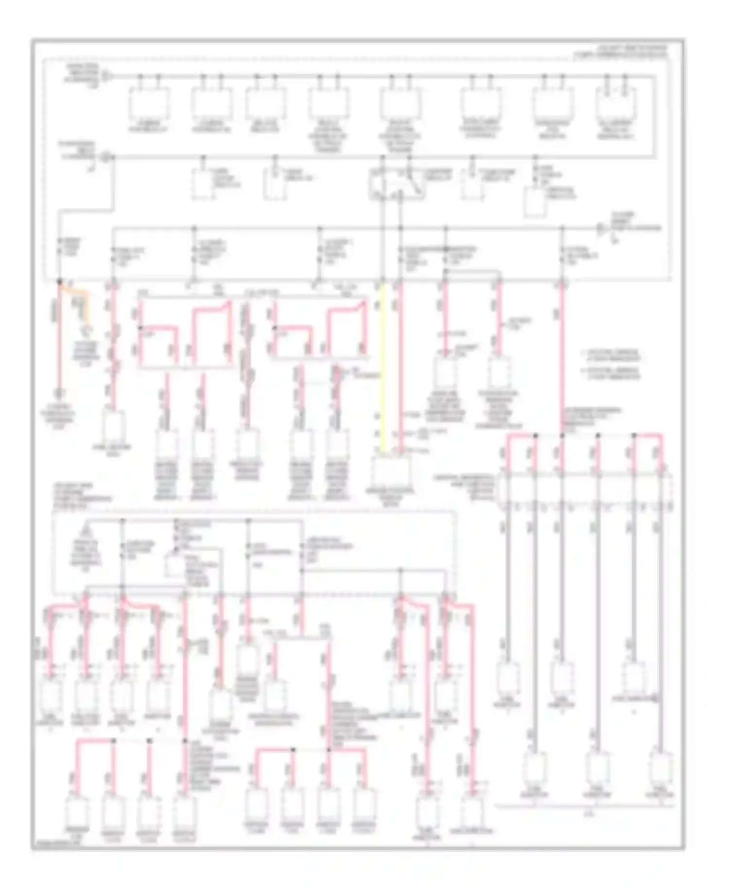 Chevy Express G3500 Chevrolet  (1996-2012): Power distribution circuit (2 of 5)