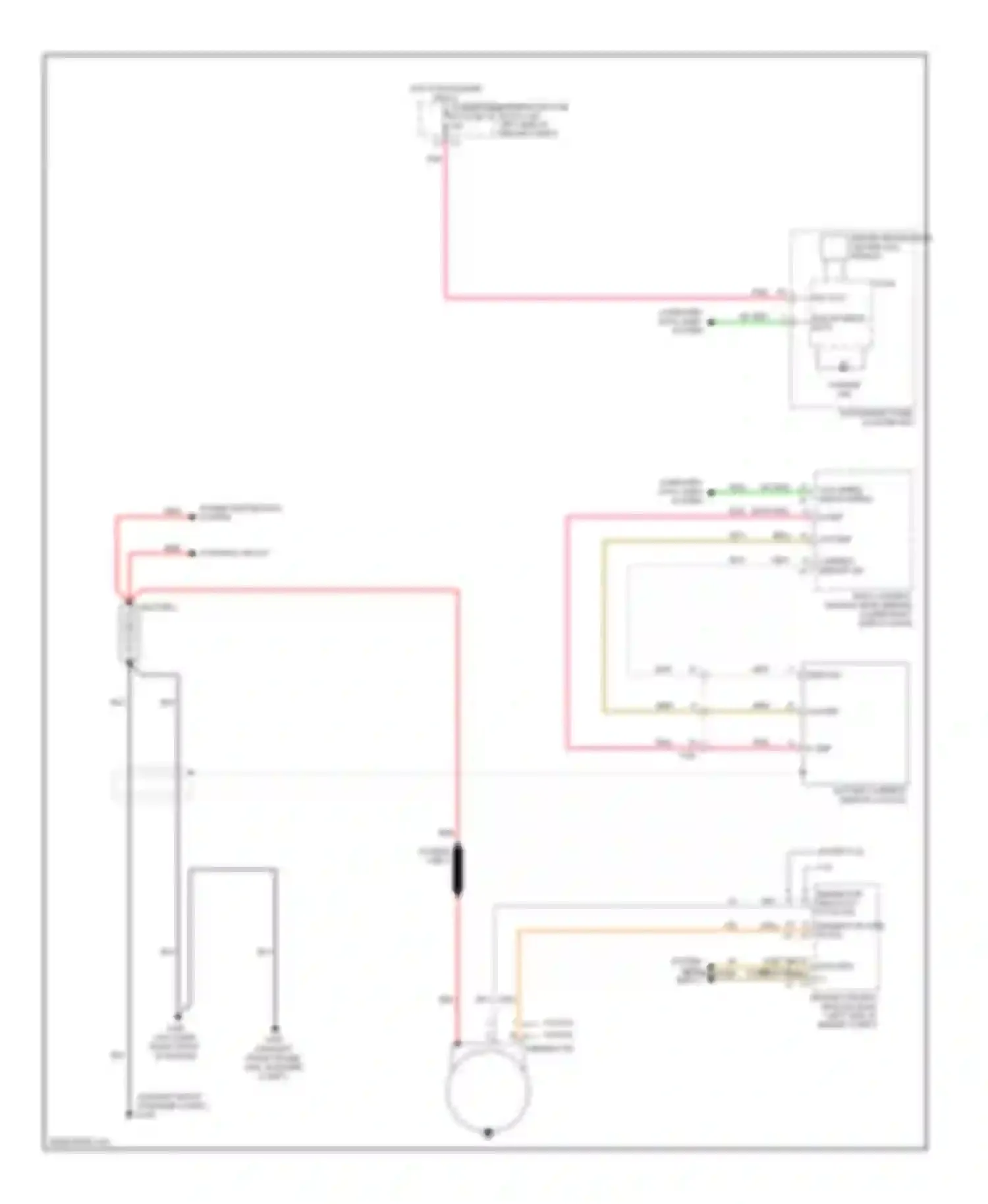 Chevy Express G3500 Chevrolet  (1996-2012): 6.0l vin b, charging circuit