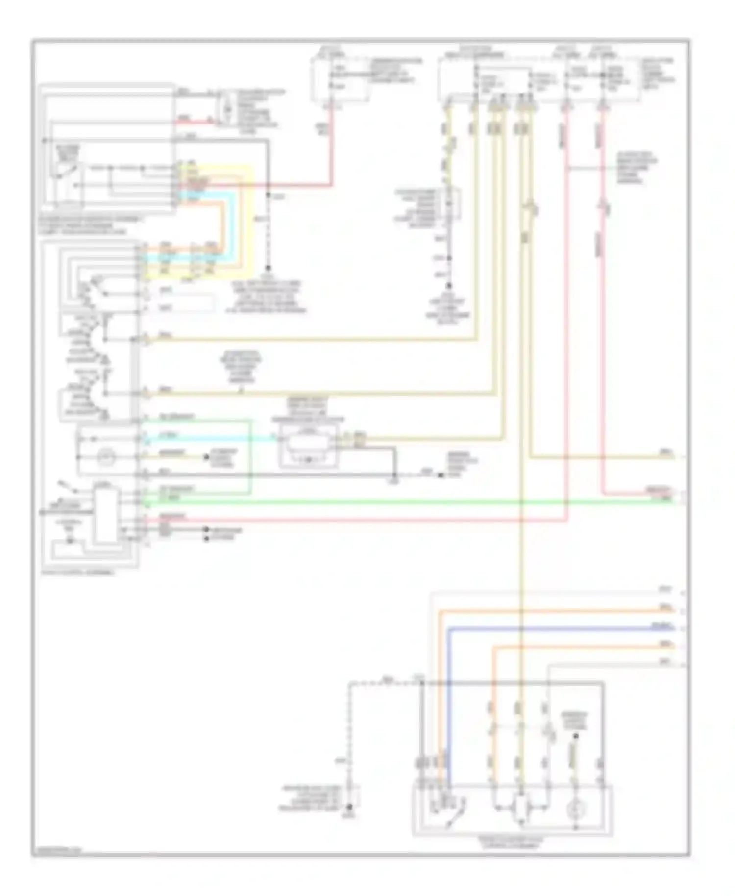 Wiring diagram (attached to lower right "b" for Chevrolet Chevy Express G3500  (1996-2012) (1 of 1)