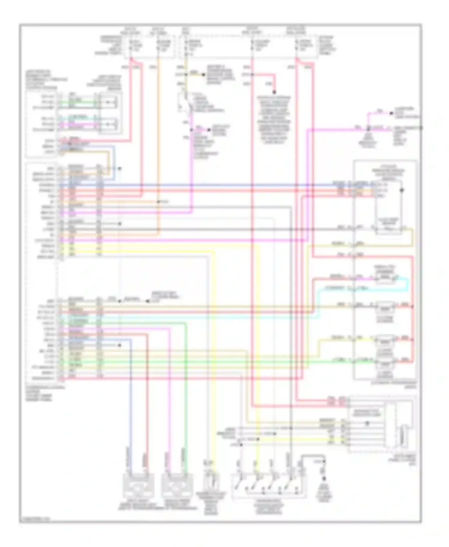 Wiring diagram ecmb fuse for Chevrolet Chevy Express G3500  (1996-2012) (2 of 2)
