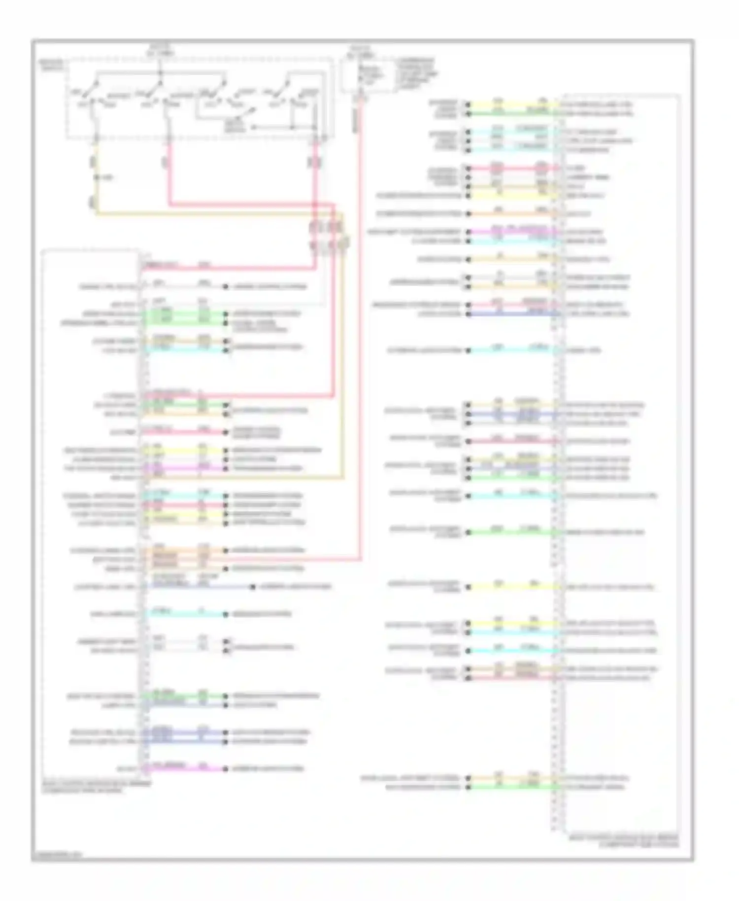 Wiring diagram hdlp off sig courtesy lamps ctrl for Chevrolet Chevy Express G3500  (1996-2012) (1 of 1)