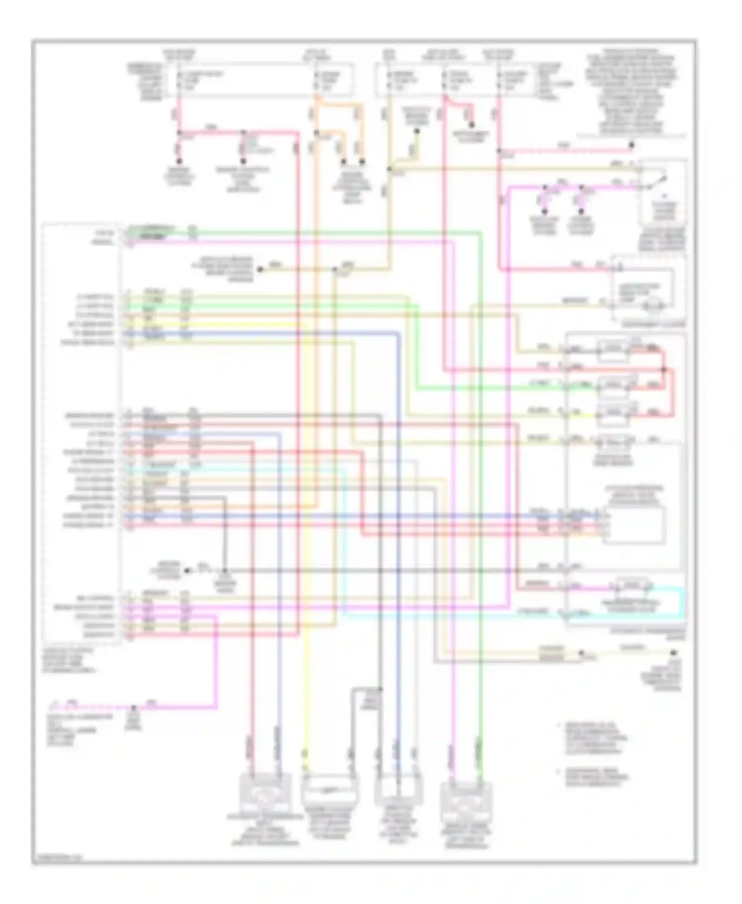 Wiring diagram trans fluid temp sensor for Chevrolet Chevy Express G3500  (1996-2012) (13 of 13)