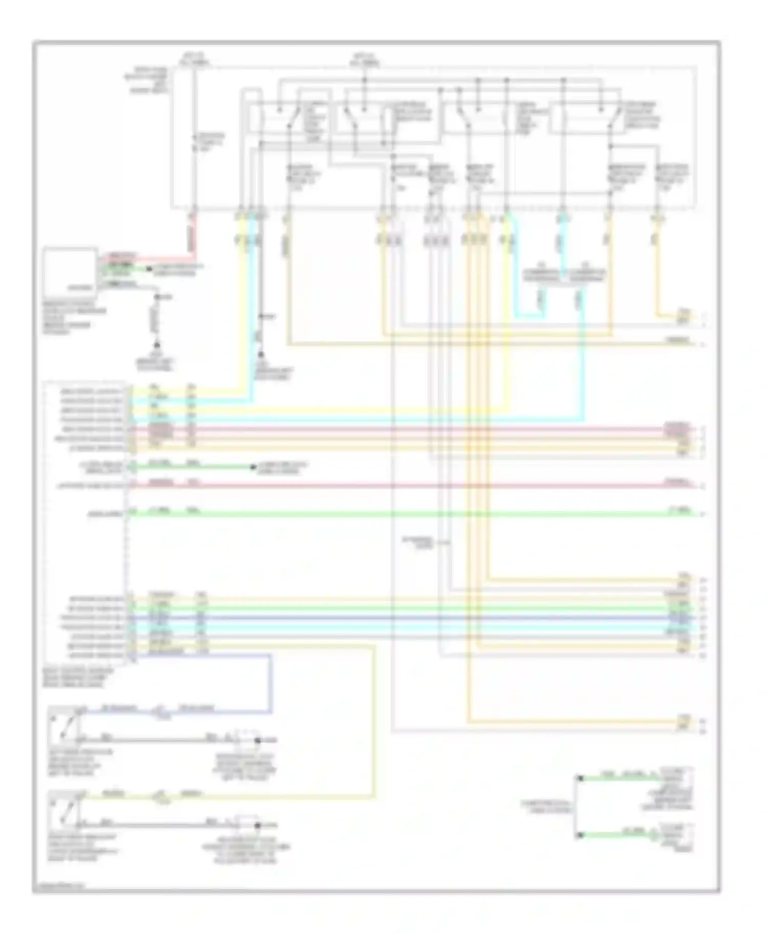 Chevy Express H1500 Chevrolet  (2003-2012): Forced entry circuit (1 of 2)