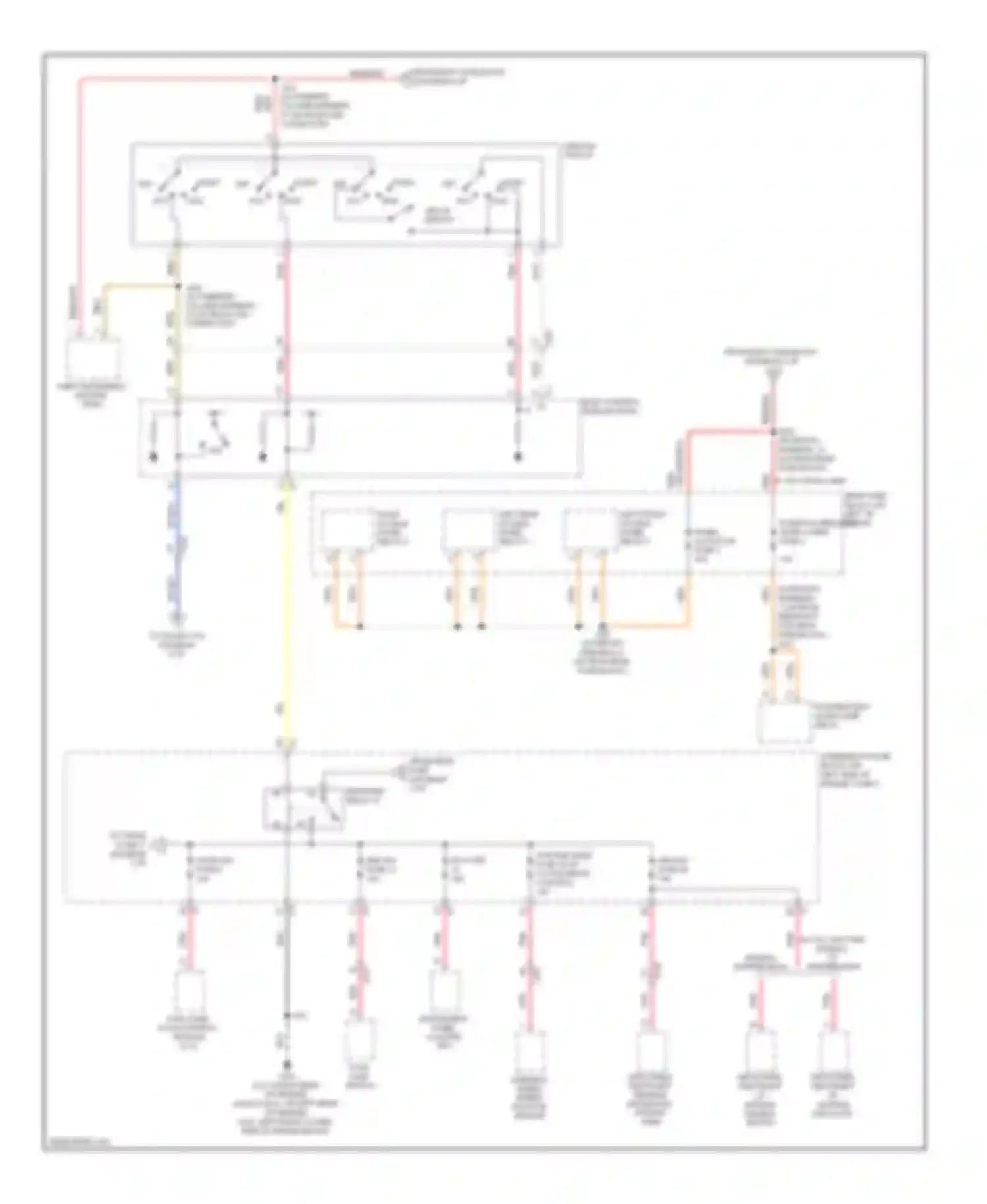 Wiring diagram harness, 7 cm from for Chevrolet Chevy Express H1500  (2003-2012) (3 of 3)