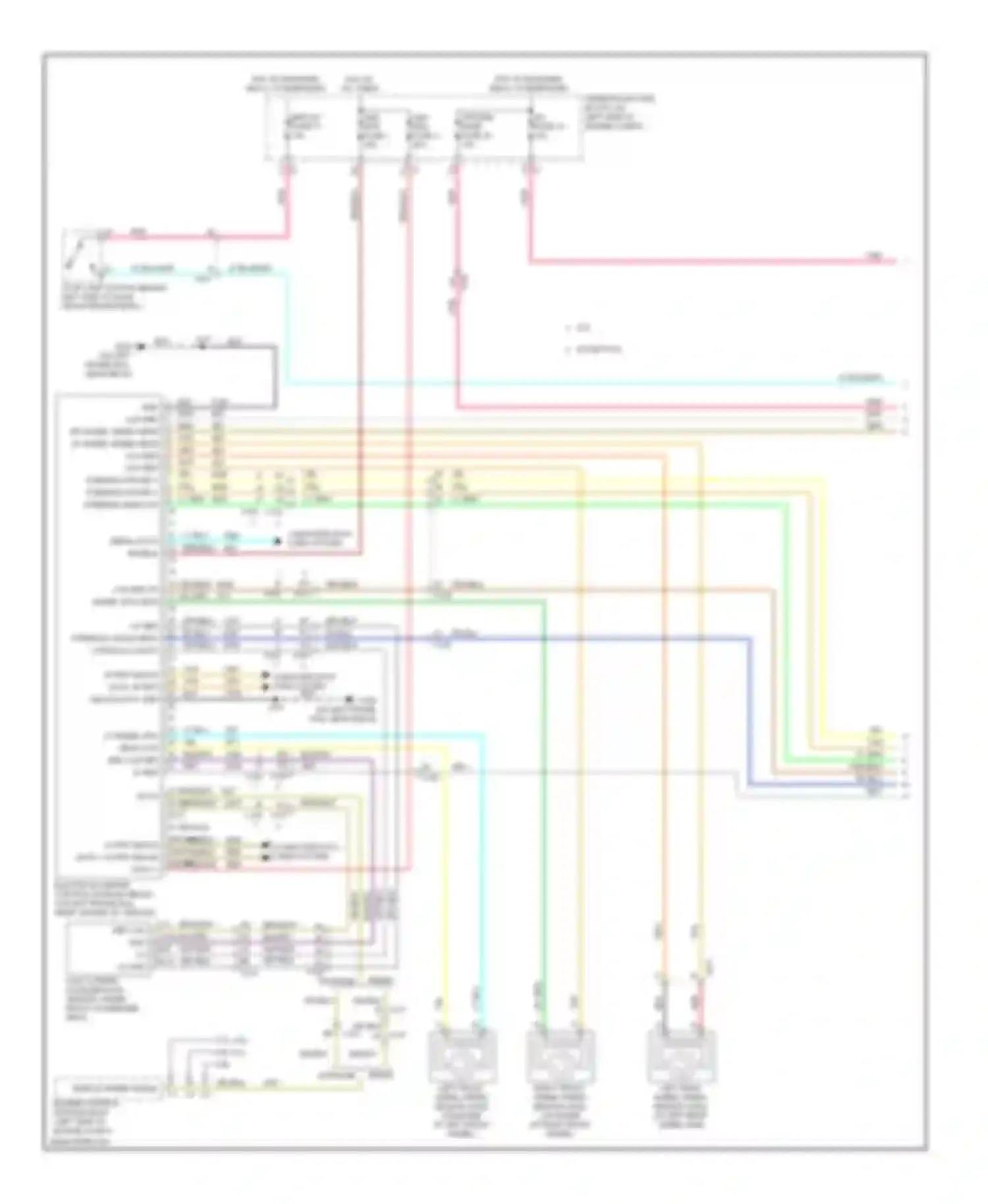 Wiring diagram ipc fuse 10 for Chevrolet Chevy Express H1500  (2003-2012) (1 of 7)