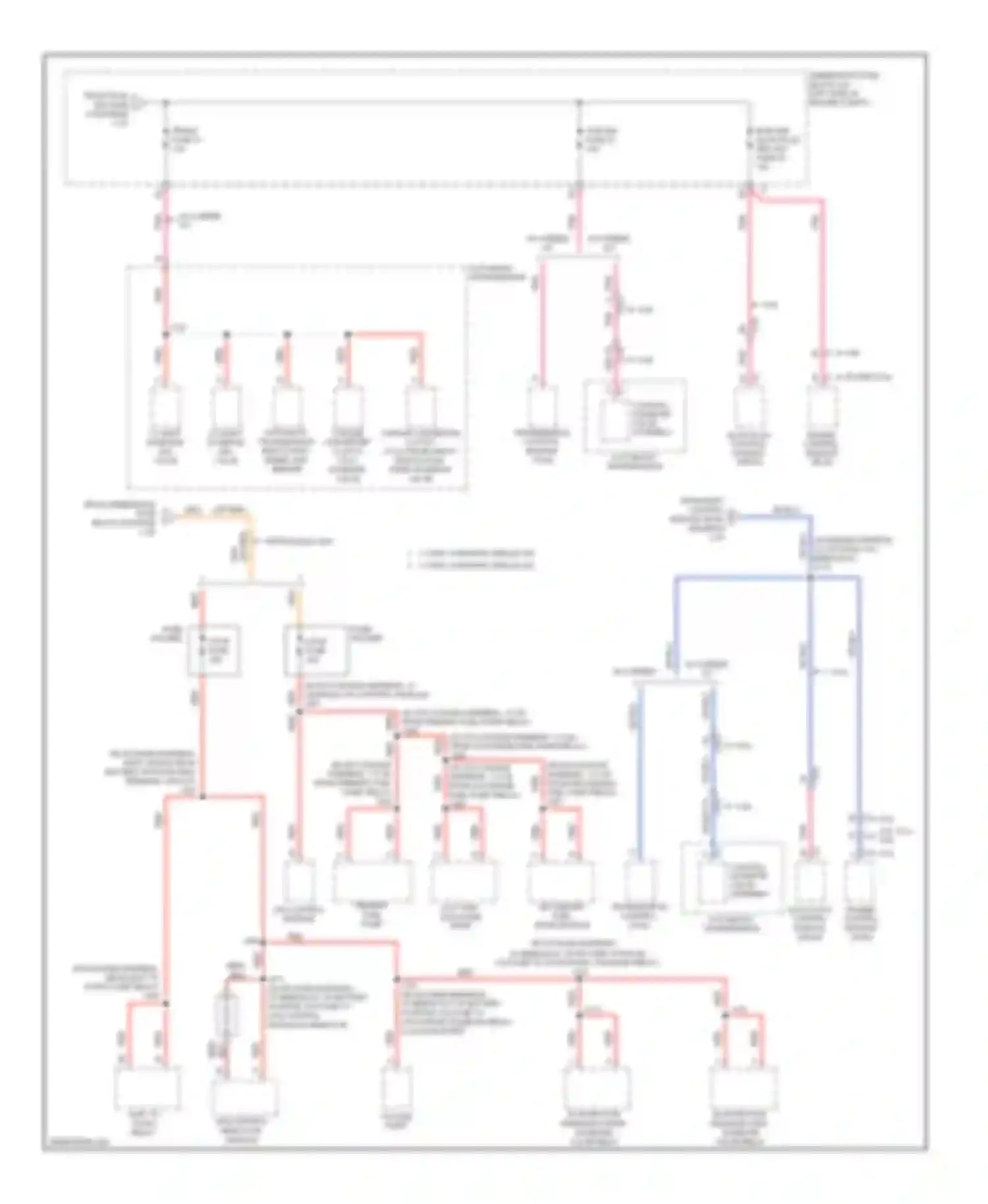 Wiring diagram w/ 6 speed a/t for Chevrolet Chevy Express H1500  (2003-2012) (1 of 1)