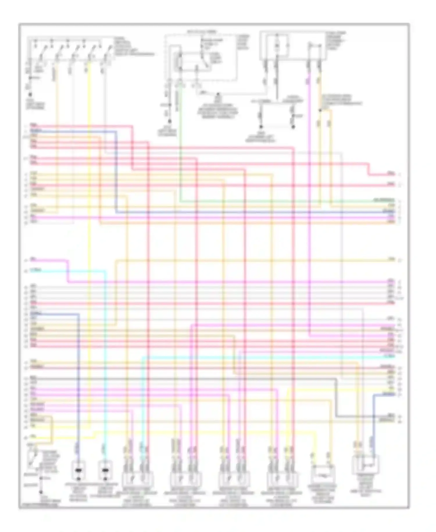 Chevy Express H2500 Chevrolet  (2003-2003): Wiring diagram engine performance 5.3l vin t (2 of 5)