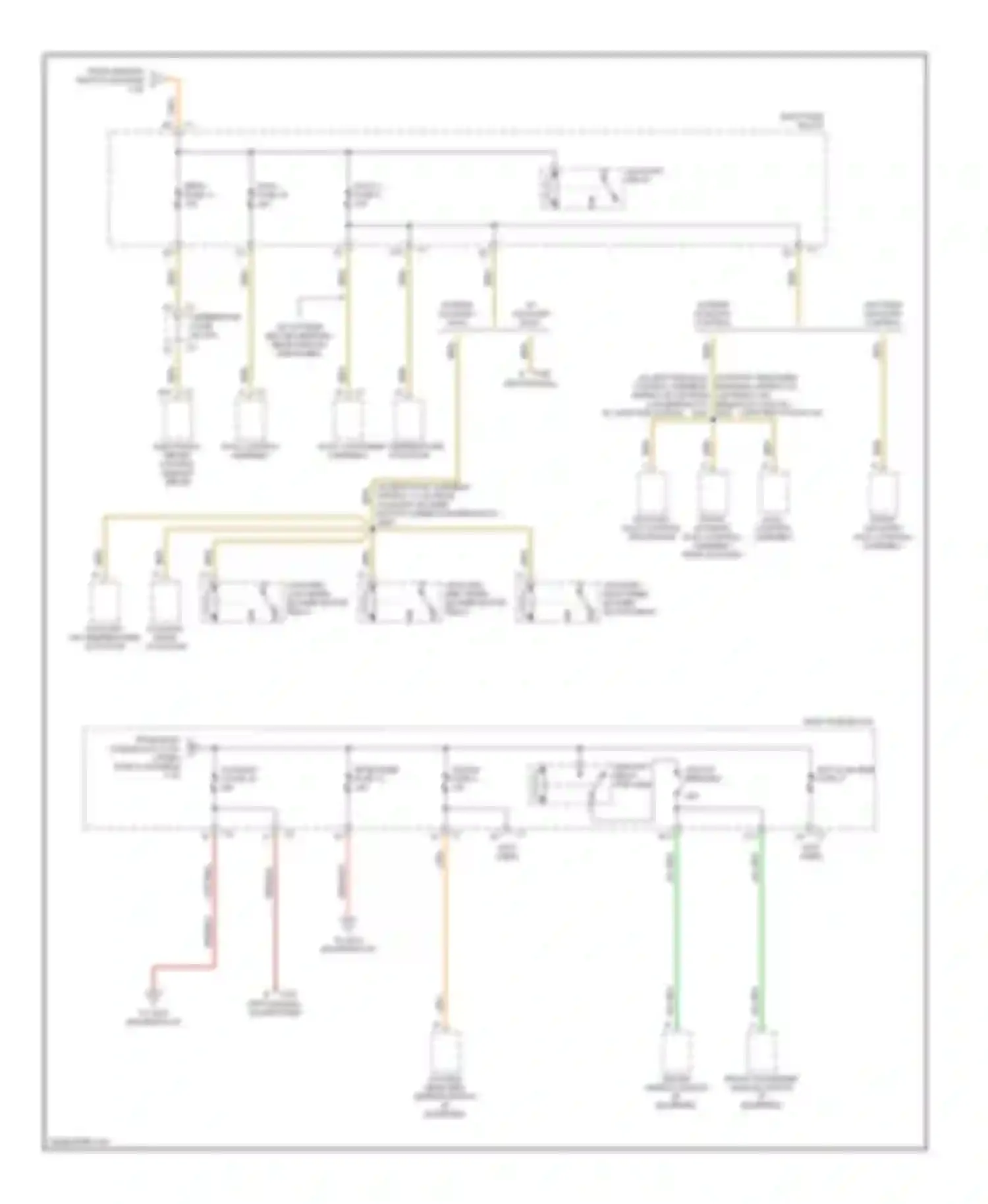 Wiring diagram auxiliary mode actuator for Chevrolet Chevy Express H2500  (2003-2003) (2 of 2)