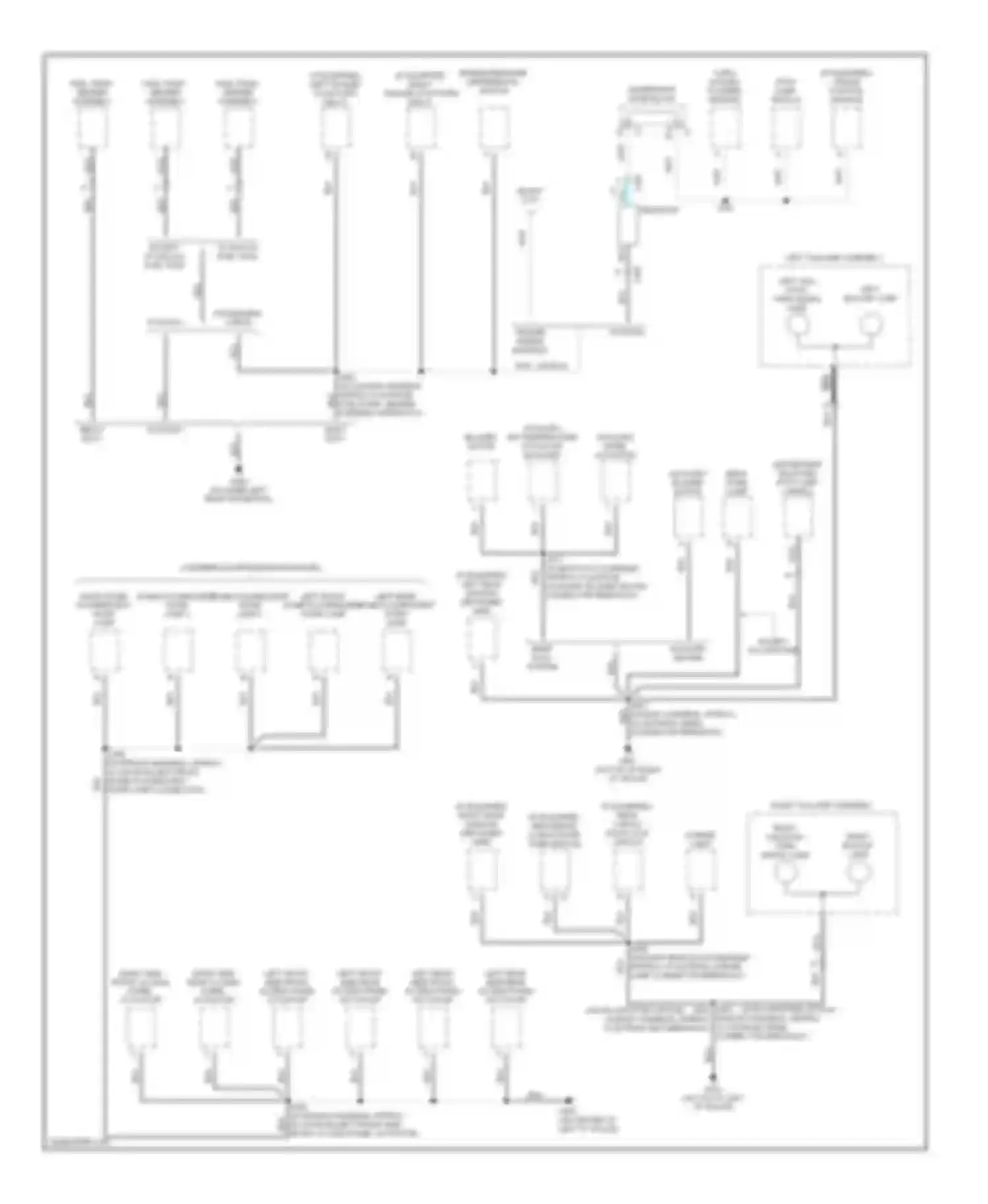 Wiring diagram right side front access panel actuator for Chevrolet Chevy Express H2500  (2003-2003) (1 of 1)
