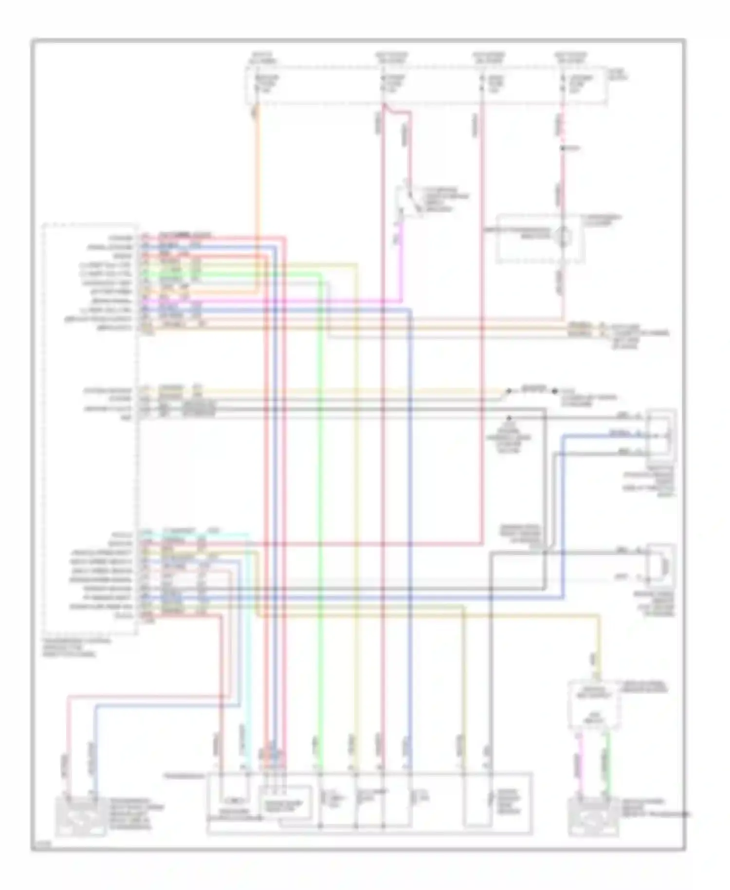 Wiring diagram vehicle speed sensor buffer vehicle spd output for Chevrolet Chevy Van G10  (1985-1995) (1 of 1)