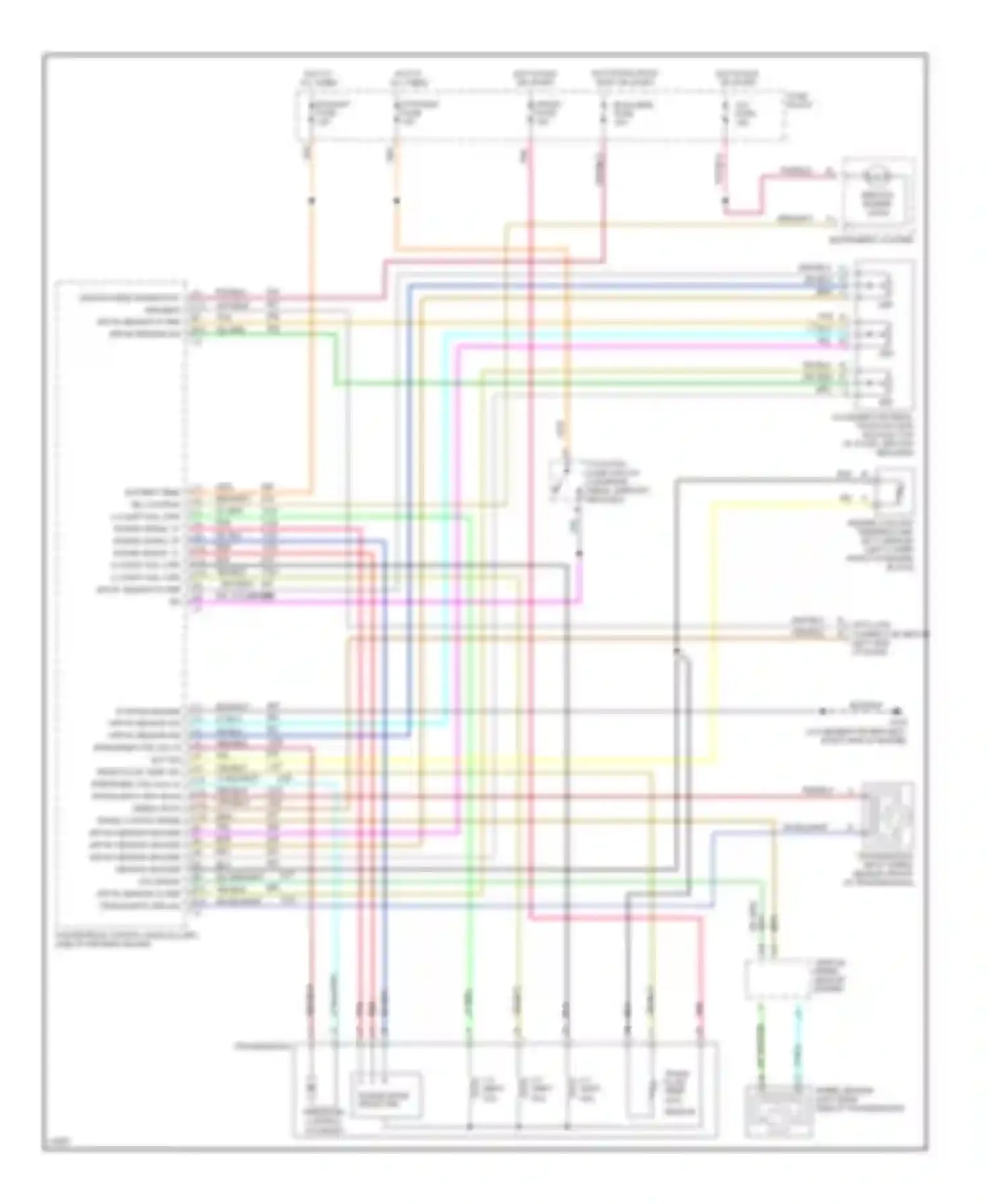 Wiring diagram app #3 sensor sig for Chevrolet Chevy Van G20  (1985-1995) (1 of 4)