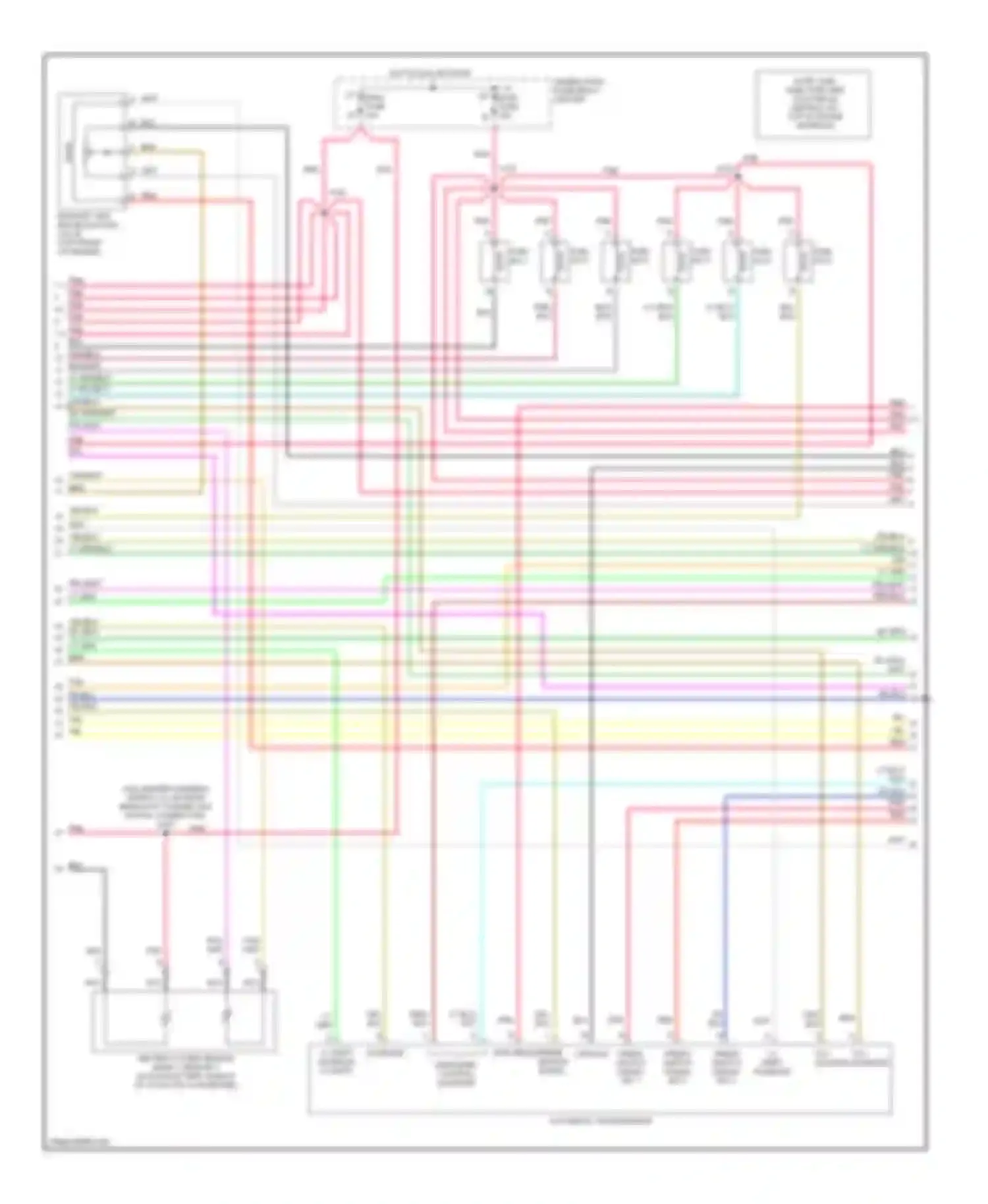 Chevy Van G2500 Chevrolet  (1996-1998): Wiring diagram engine performance 4.3l (vin w)s (2 of 4)
