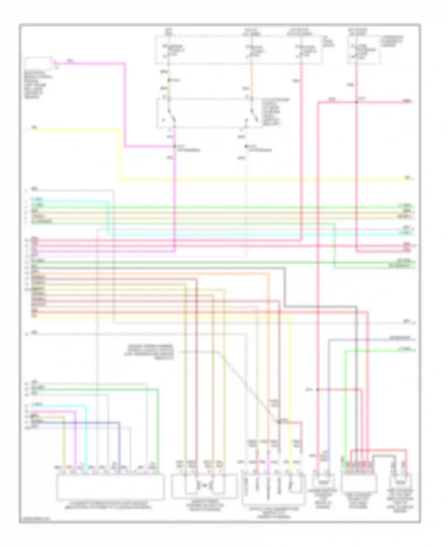Chevy Van G2500 Chevrolet  (1996-1998): Wiring diagram engine performance 6.5l (vin f)s (2 of 4)