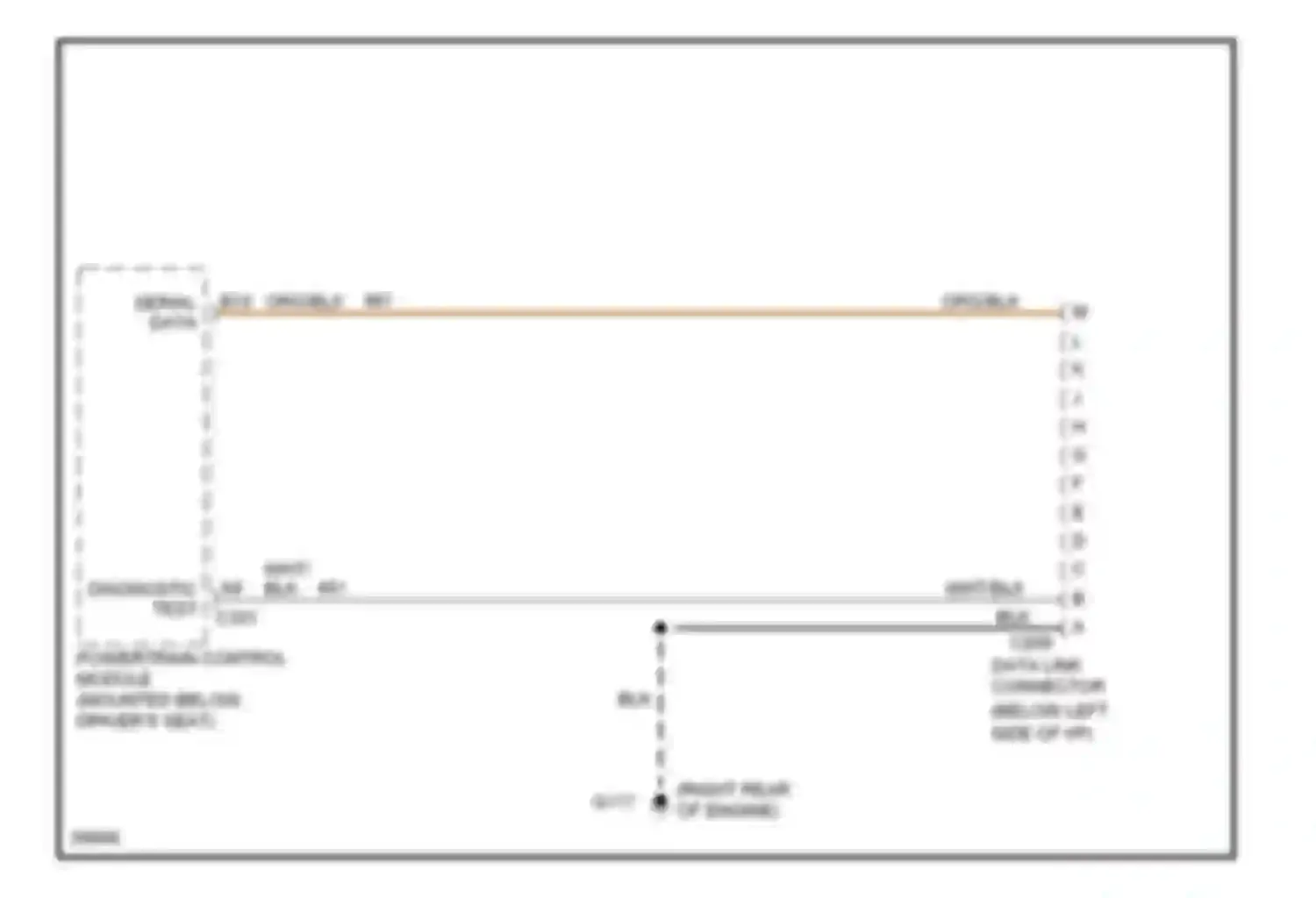 Chevy Van G30 Chevrolet  (1985-1994): 6.5l (vin y), data link connector circuit