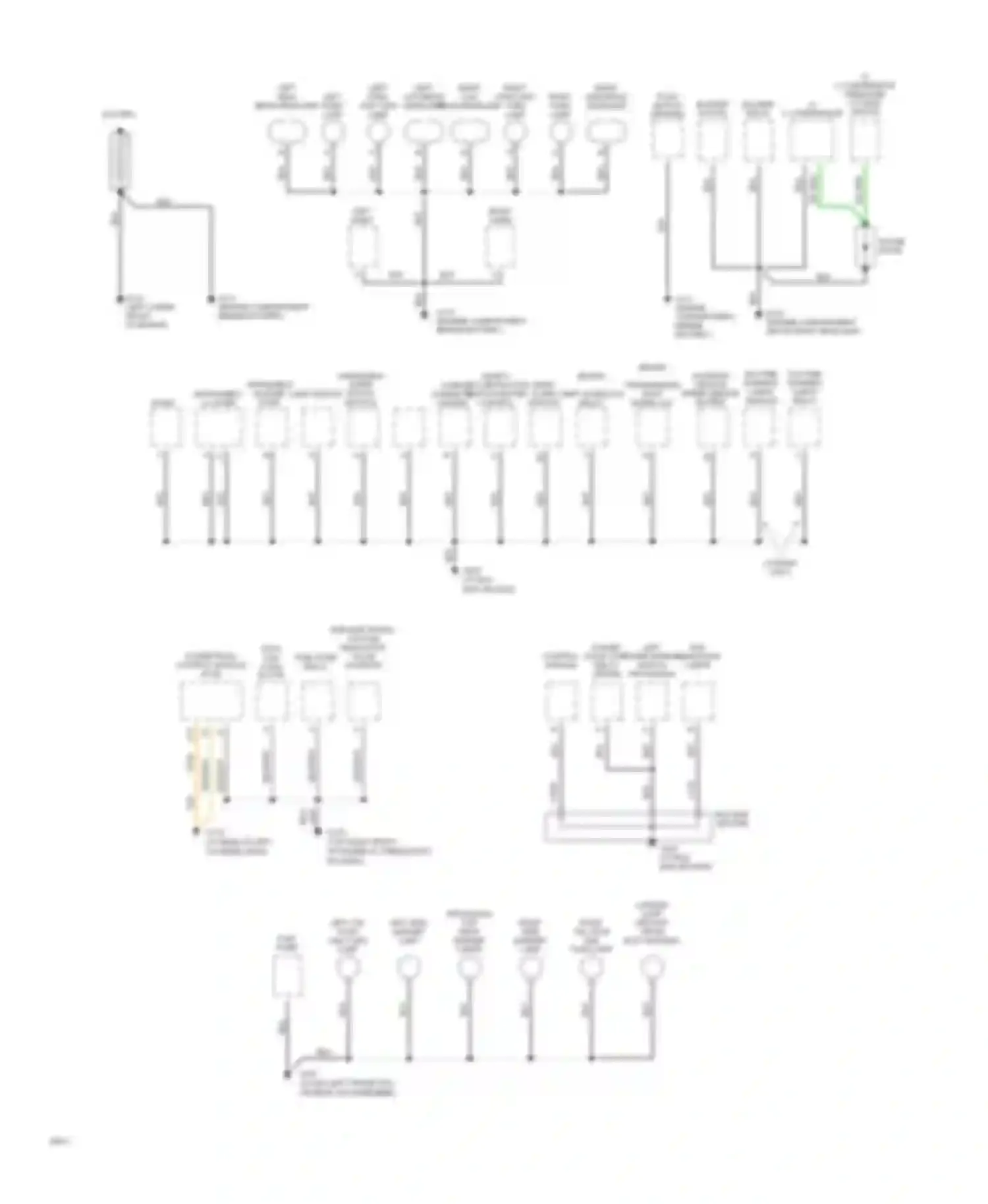 Chevy Van G30 Chevrolet  (1985-1994): Ground distribution circuit, cutaway chassis