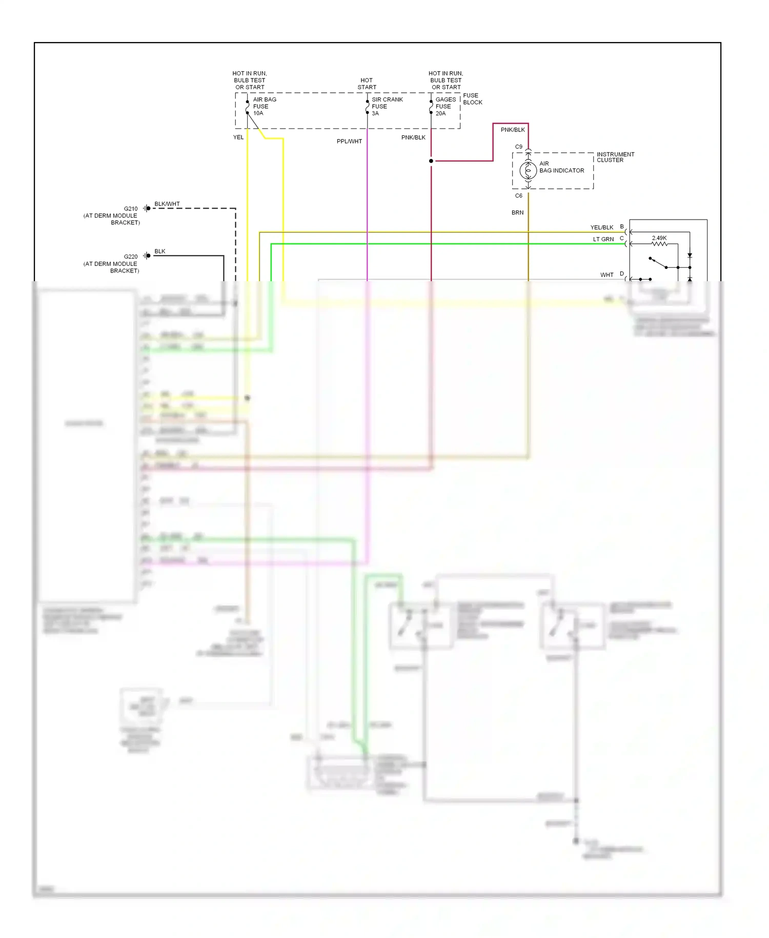 Chevrolet Chevy Van G30  (1985-1994) solid state wiring diagram  (7 of 7)