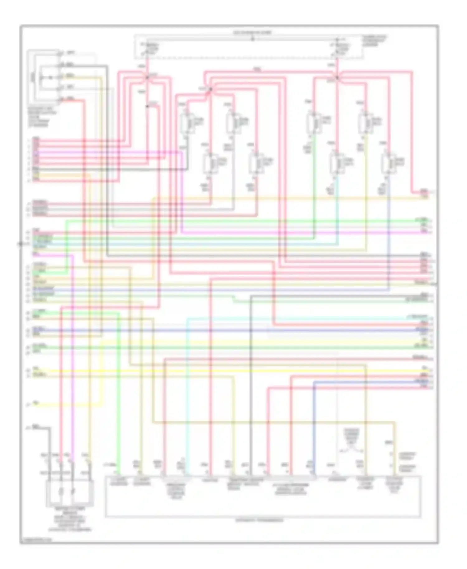 Chevy Van G3500 Chevrolet  (1996-1998): Wiring diagram engine performance 5.7l (vin r)s (2 of 4)