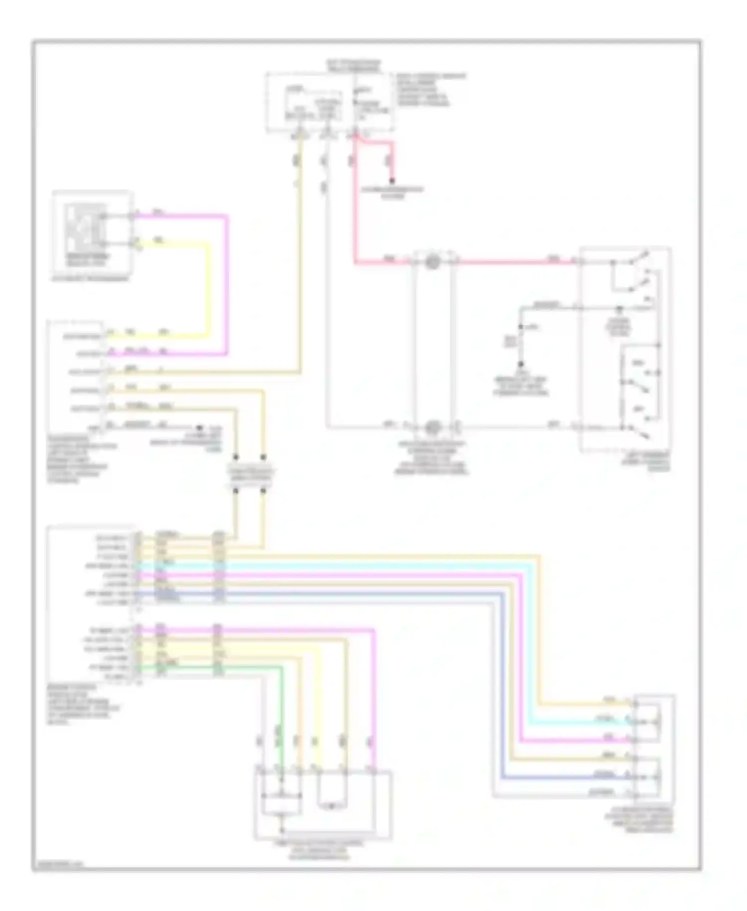 Cobalt Chevrolet I (2004-2010): Cruise control circuit, a/t