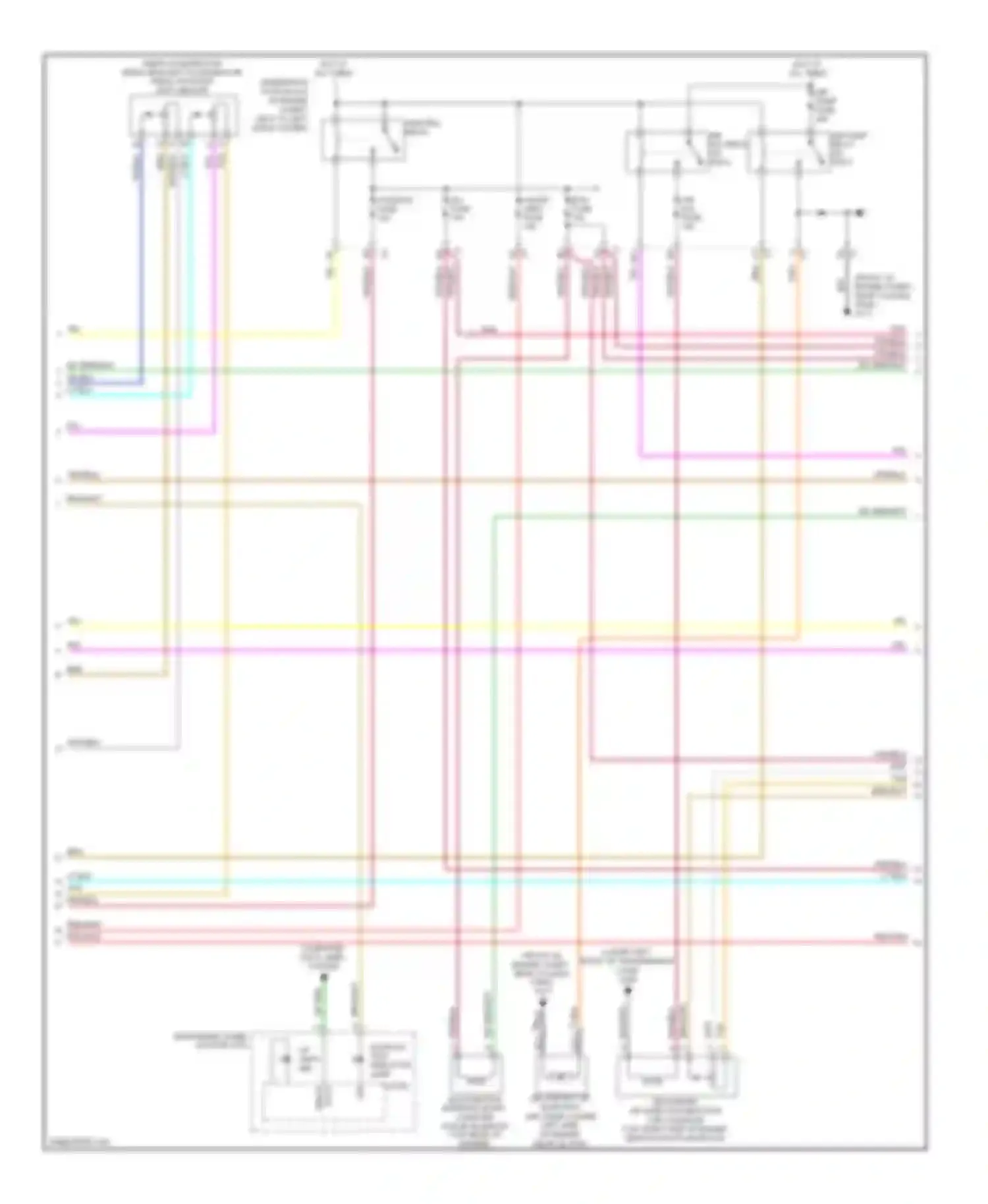 Cobalt Chevrolet I (2004-2010): Wiring diagram engine performance 2.2l vin f (2 of 4)