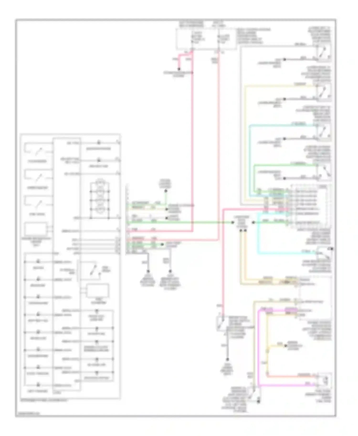 Wiring diagram abs ind. for Chevrolet Cobalt I (2004-2010) (1 of 2)