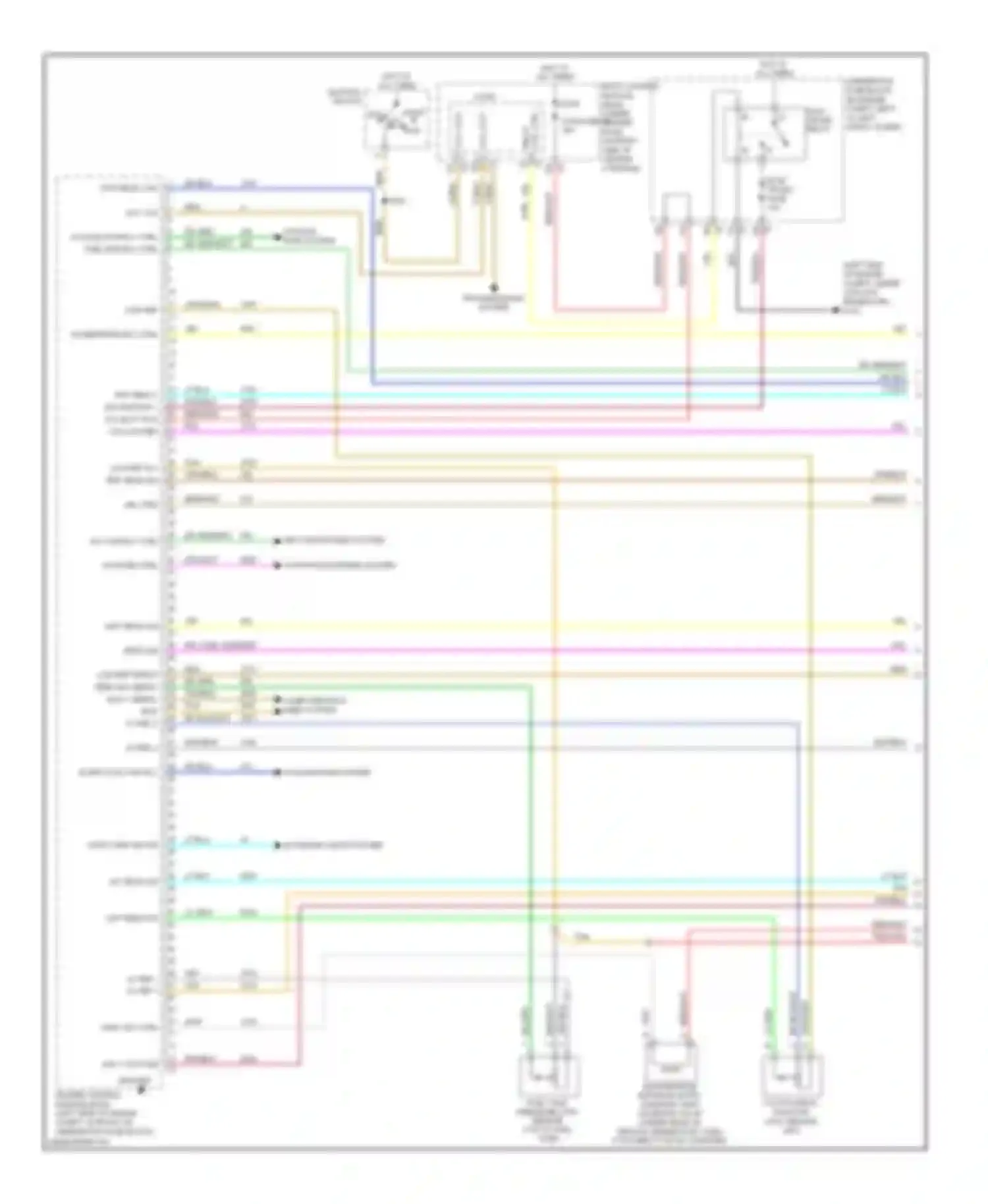 Wiring diagram acc volt for Chevrolet Cobalt I (2004-2010) (2 of 2)