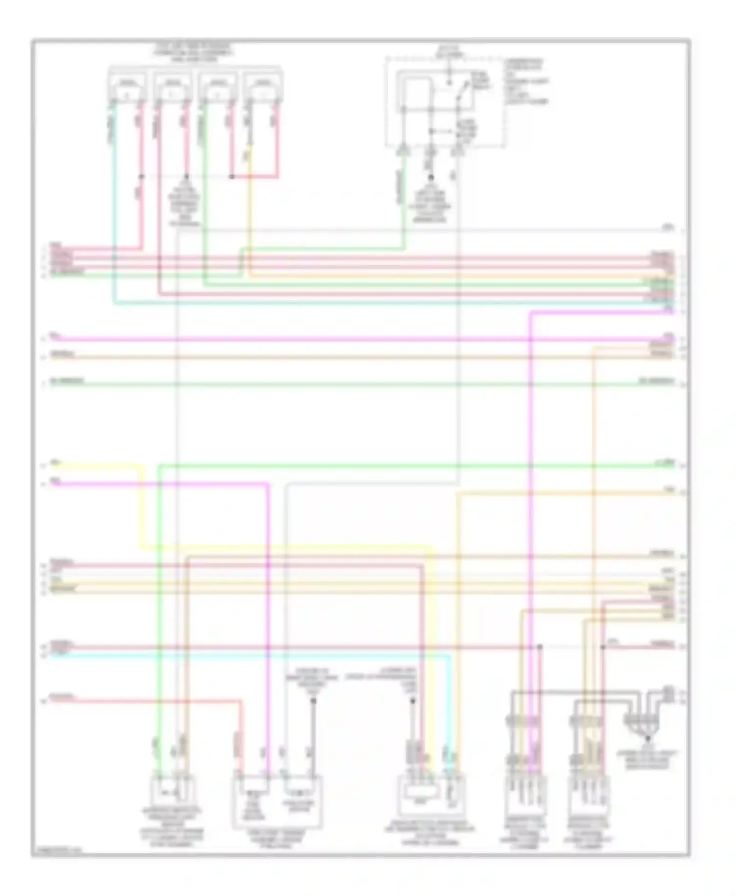 Wiring diagram blk/wht for Chevrolet Cobalt I (2004-2010) (16 of 33)