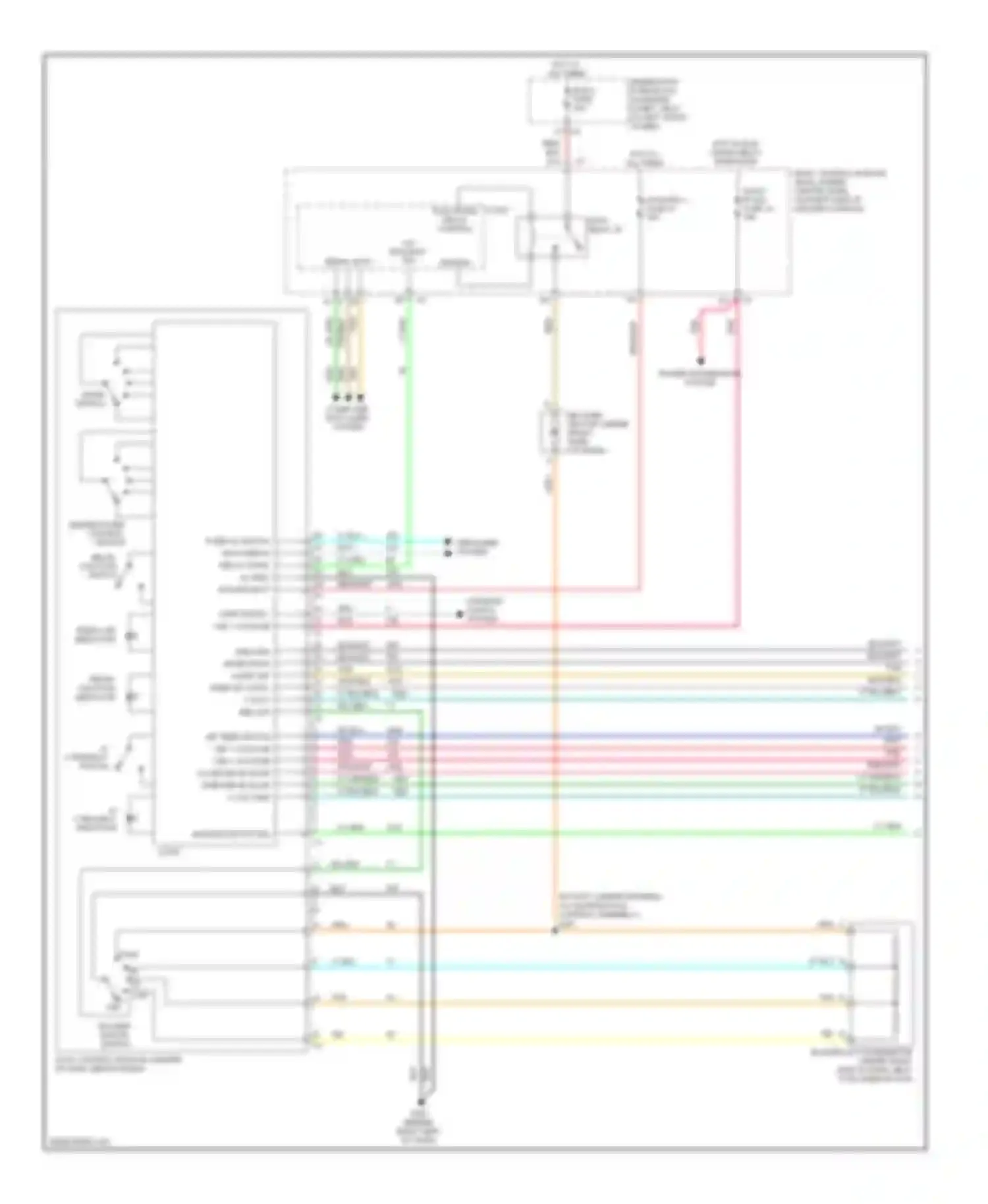 Wiring diagram dk blu for Chevrolet Cobalt I (2004-2010) (2 of 27)
