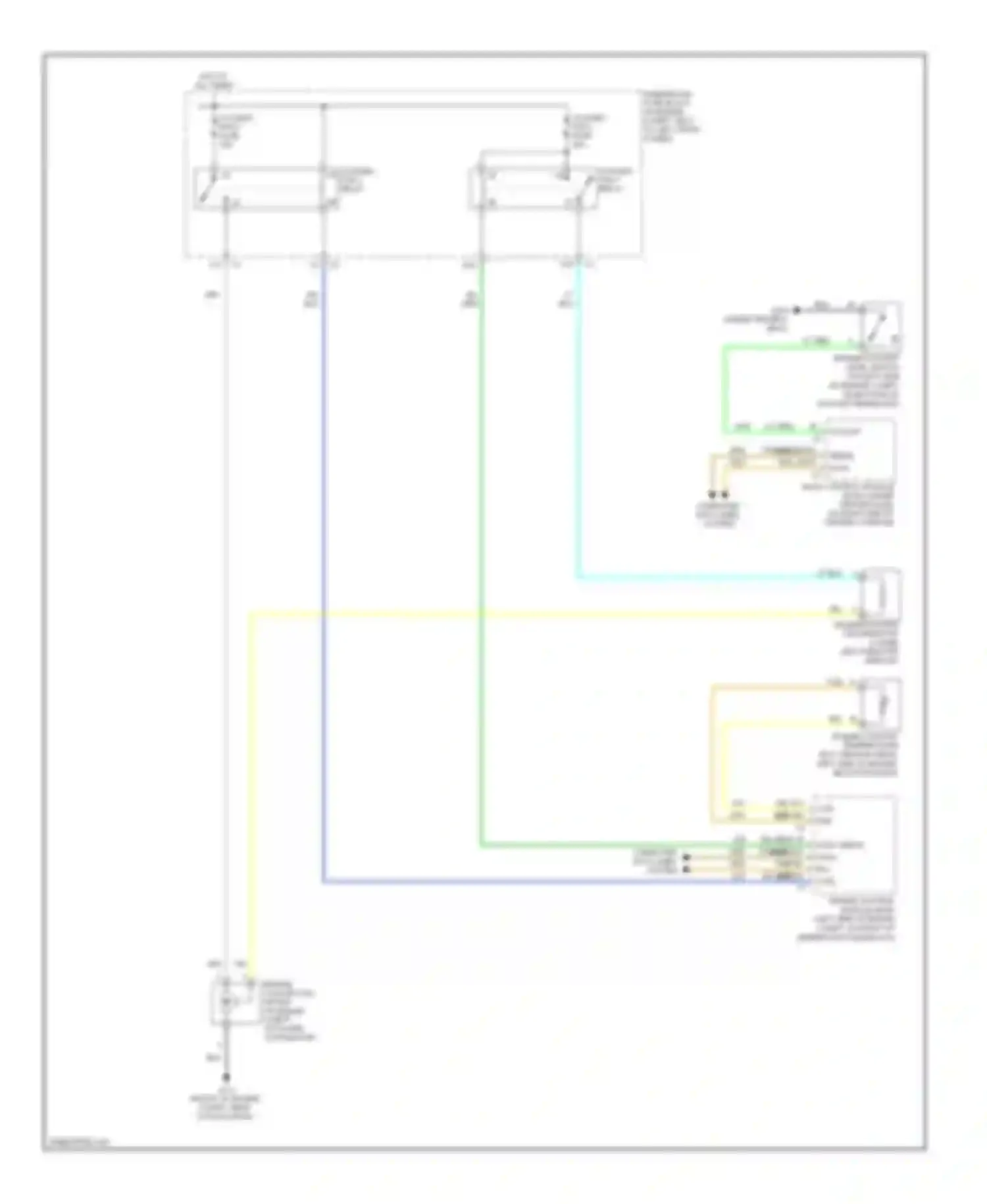 Wiring diagram dk blu for Chevrolet Cobalt I (2004-2010) (4 of 27)