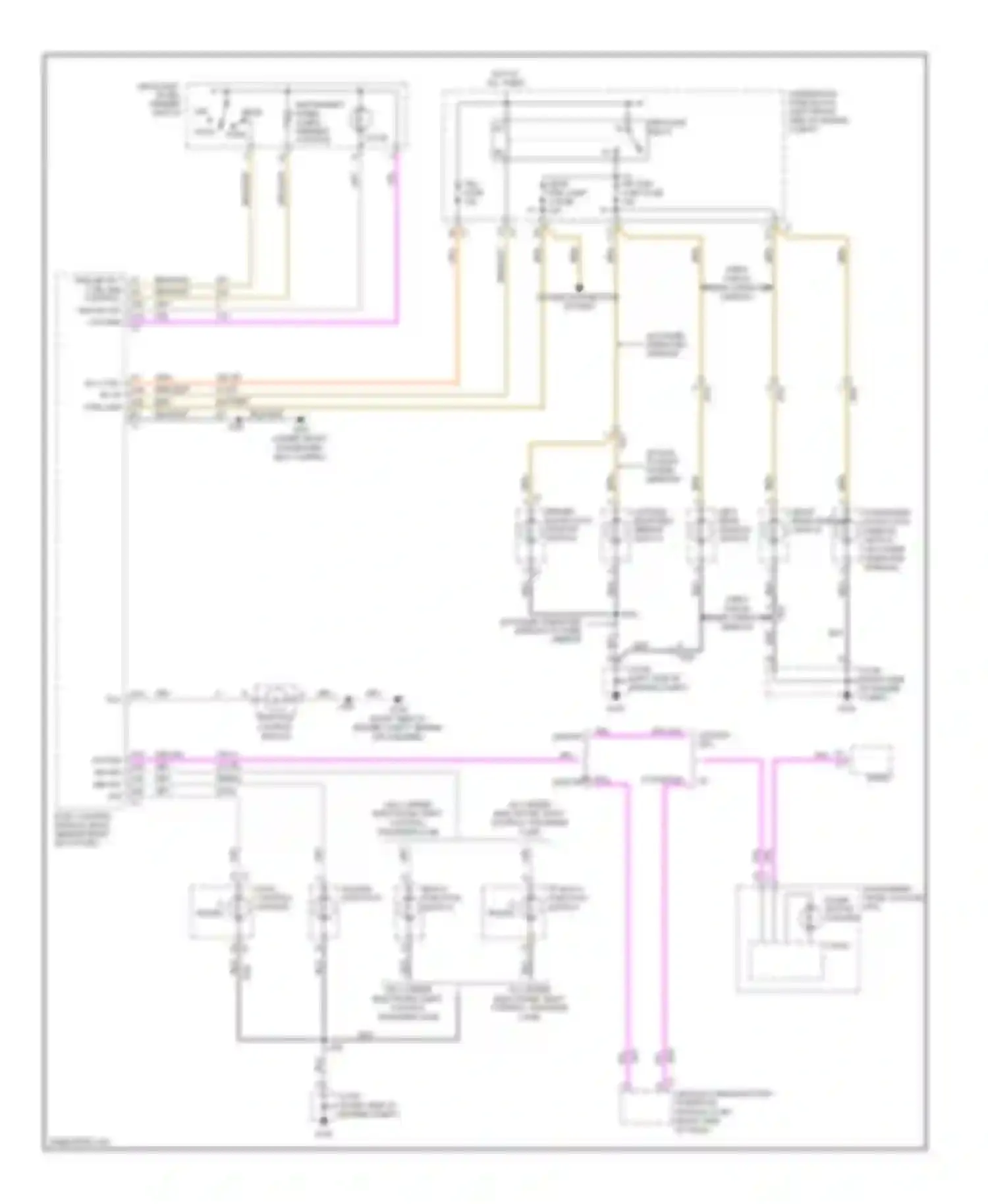Colorado Chevrolet I (2004-2012): Instrument illumination circuit