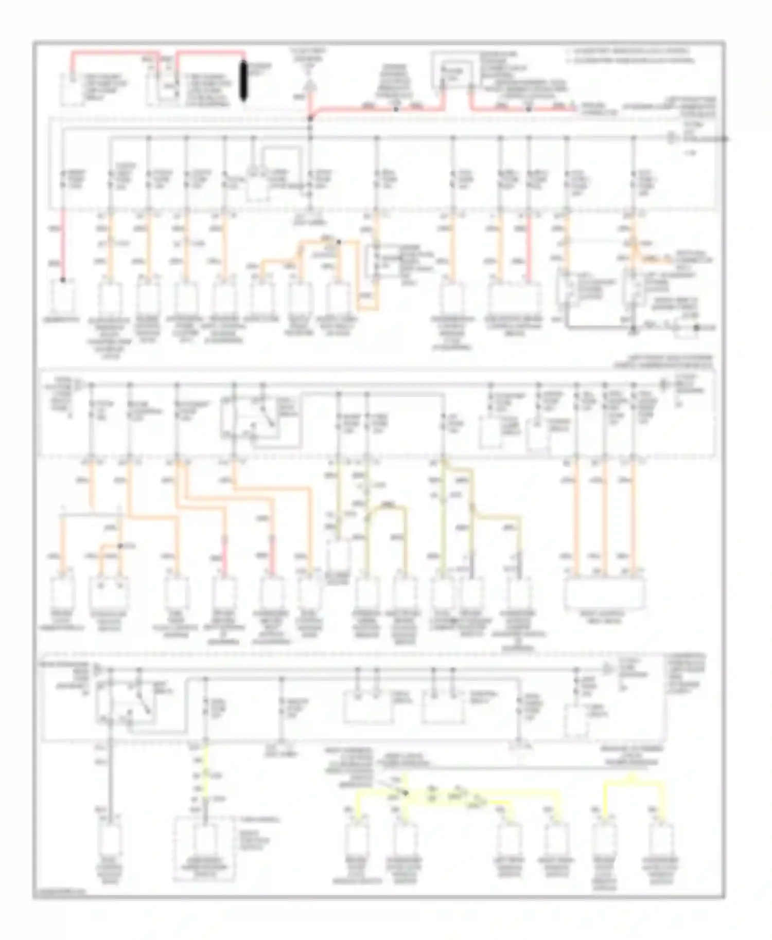 Colorado Chevrolet I (2004-2012): Power distribution circuit (1 of 4)