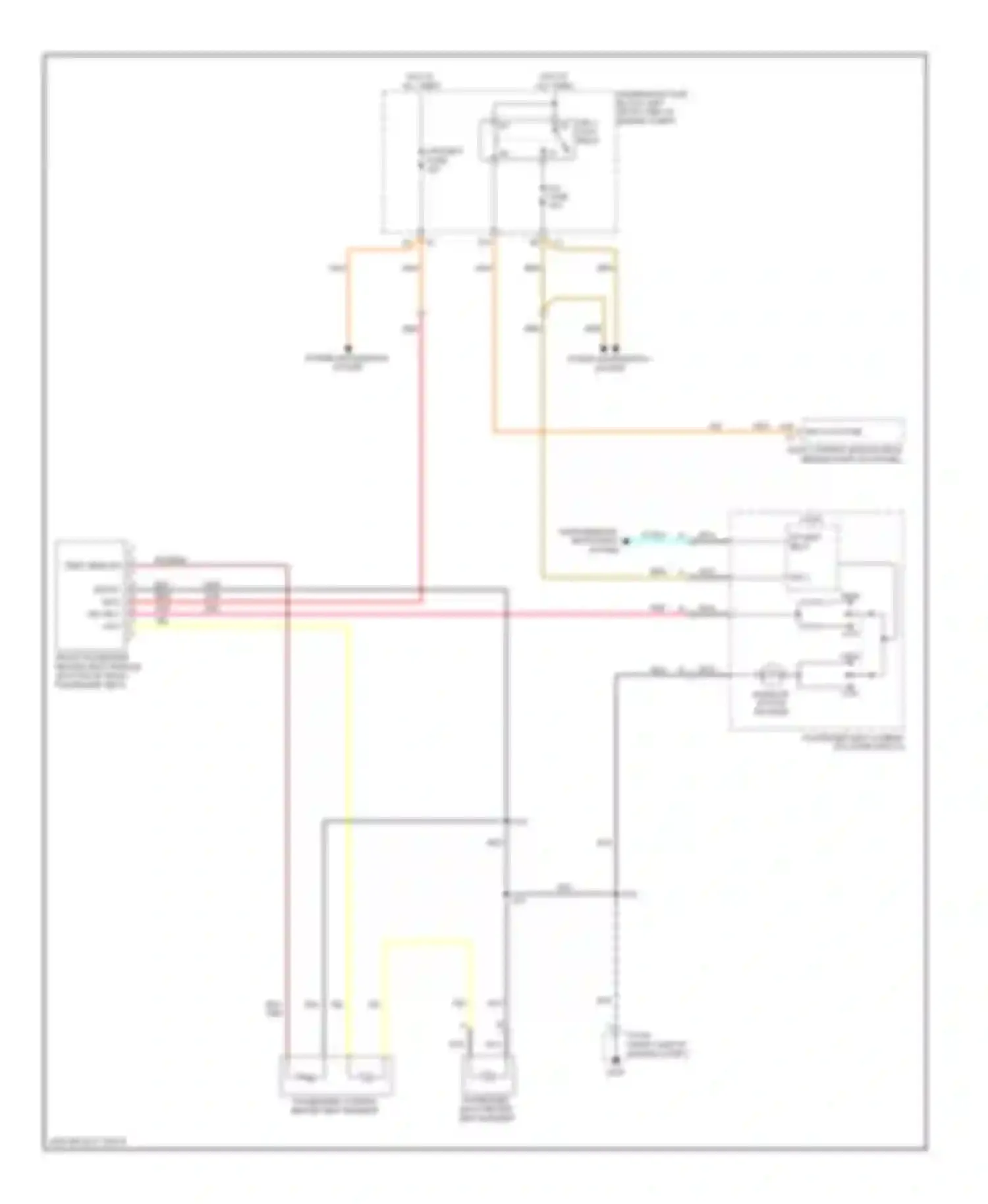 Colorado Chevrolet I (2004-2012): Passenger"s heated seat circuit