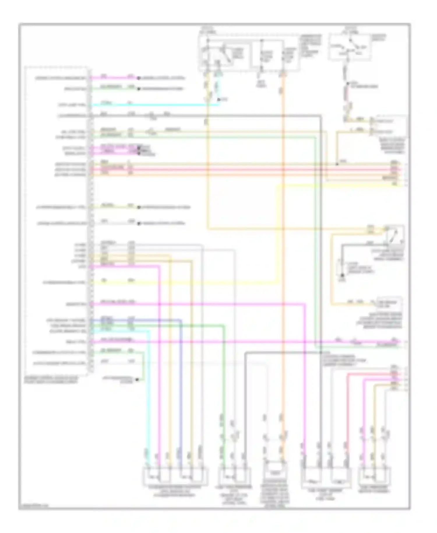 Wiring diagram cruise control switch sig for Chevrolet Colorado I (2004-2012) (1 of 2)