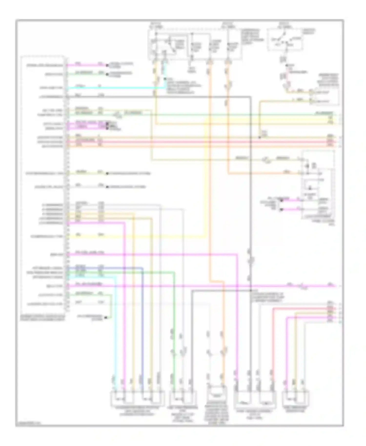 Wiring diagram cruise ctrl sw sig for Chevrolet Colorado I (2004-2012) (1 of 1)