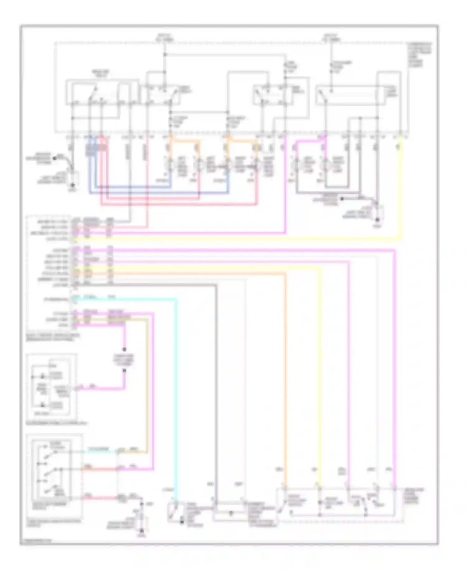 Wiring diagram engine compt) for Chevrolet Colorado I (2004-2012) (3 of 3)