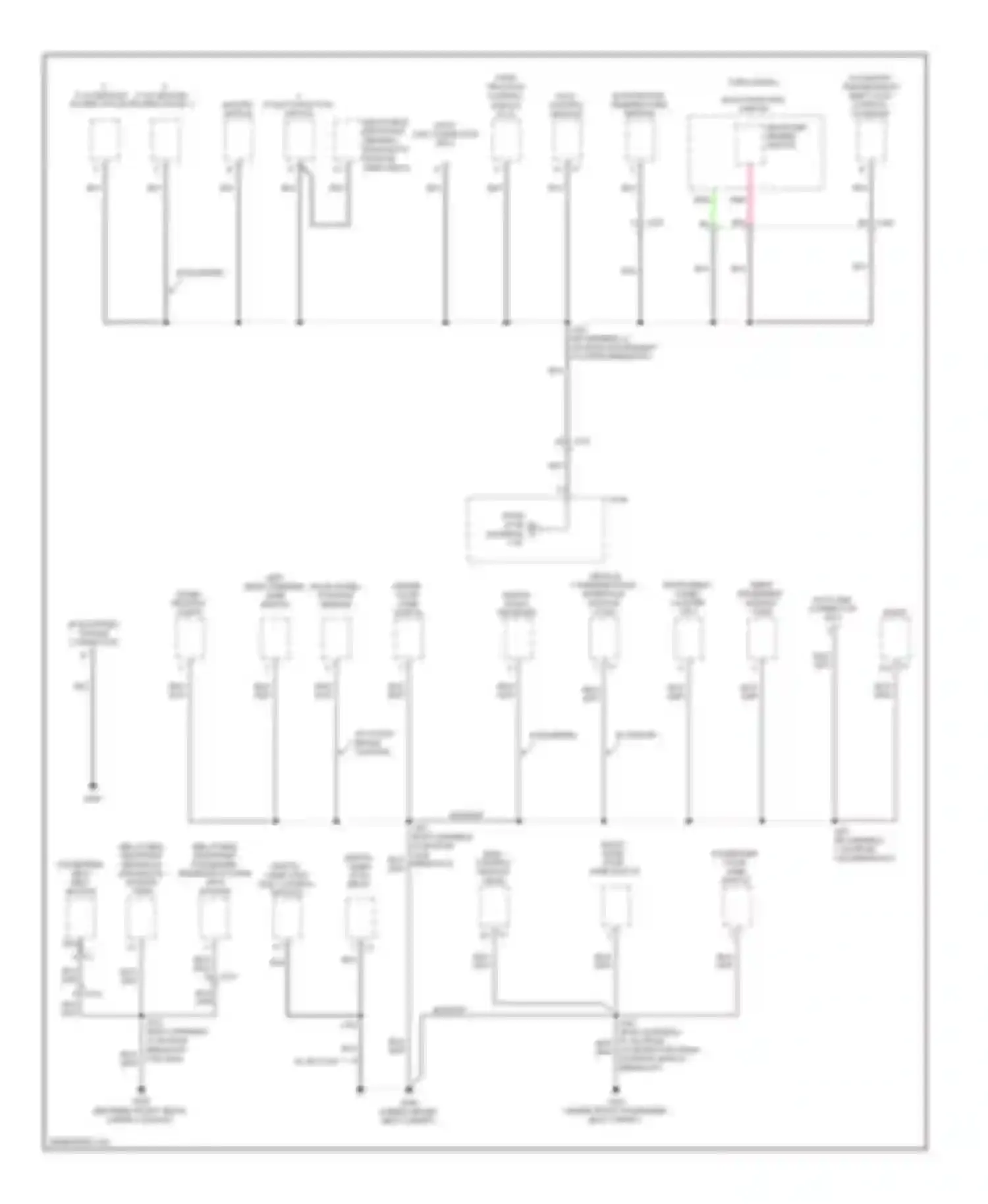 Wiring diagram headlamp dimmer switch for Chevrolet Colorado I (2004-2012) (1 of 2)