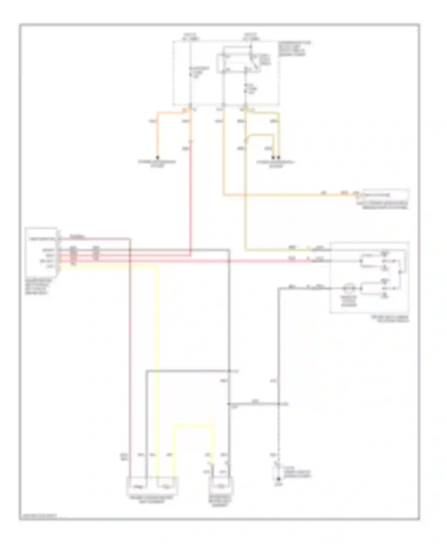 Wiring diagram high/low status ind bulb for Chevrolet Colorado I (2004-2012) (1 of 2)