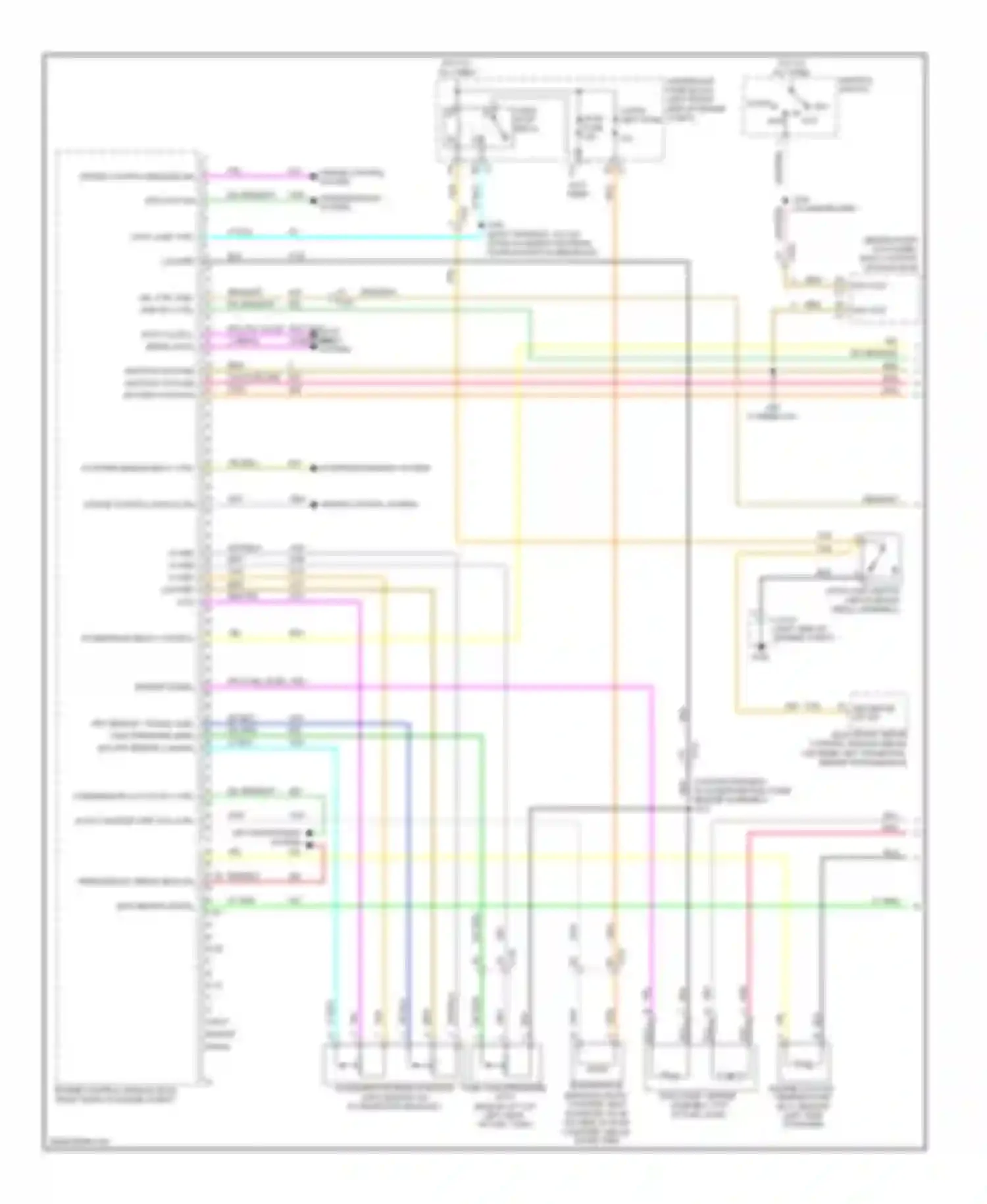 Wiring diagram map sensor signal for Chevrolet Colorado I (2004-2012) (3 of 3)
