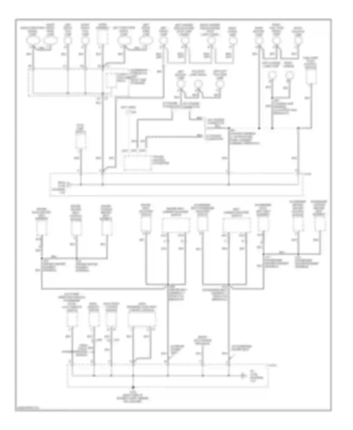 Wiring diagram right front park lamp for Chevrolet Colorado I (2004-2012) (1 of 1)