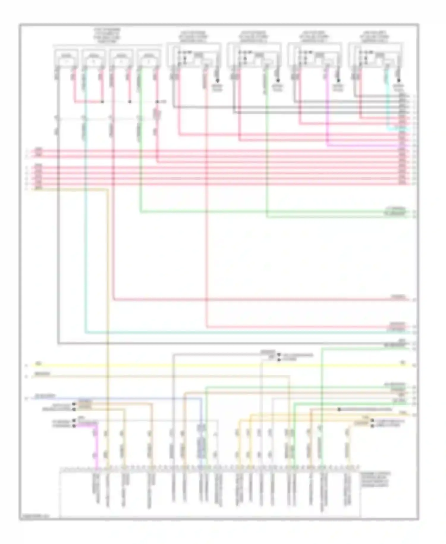 Wiring diagram serial data bus- for Chevrolet Colorado I (2004-2012) (1 of 3)