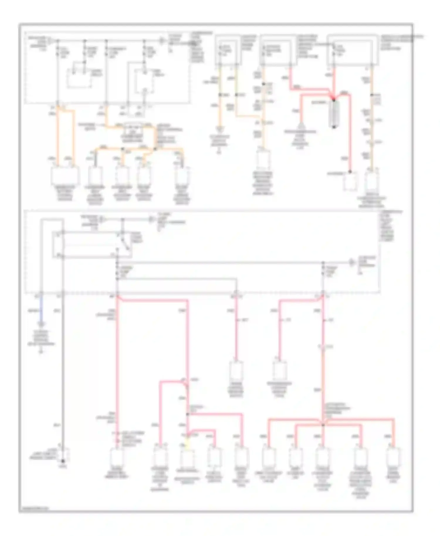 Wiring diagram w/o outside display w/ outside display for Chevrolet Colorado I (2004-2012) (1 of 1)